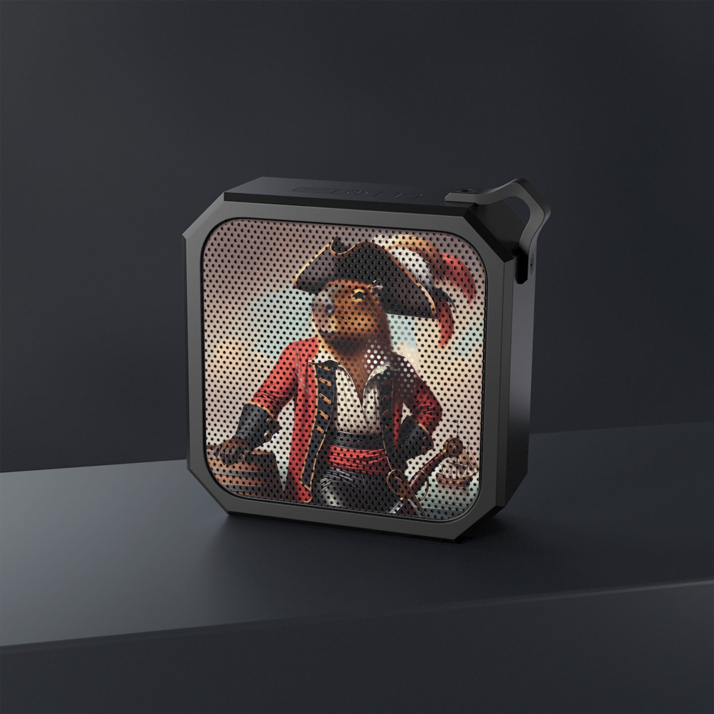 Outdoor Bluetooth Speaker with Captain Capybara Design
