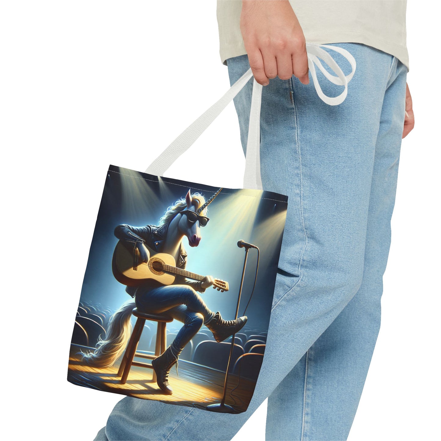 Unicorn Unplugged Tote Bag