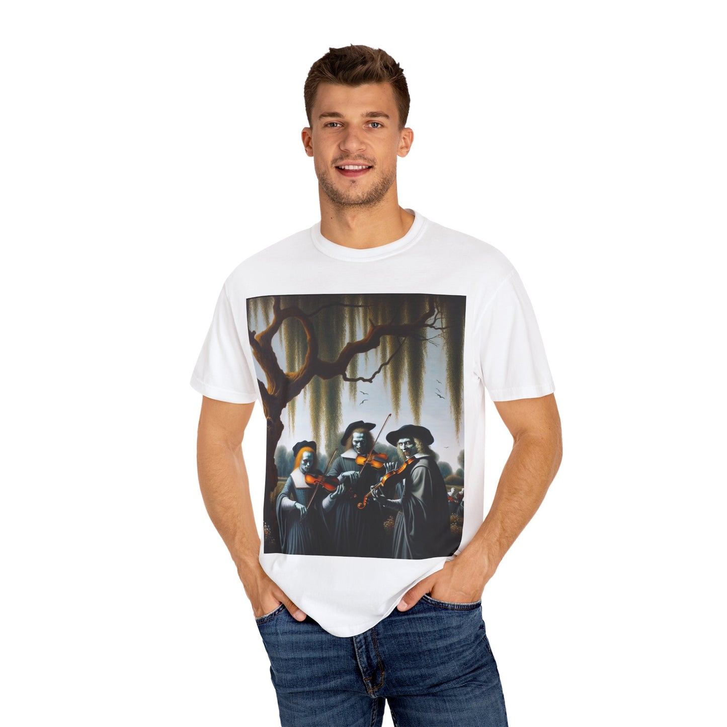 Vermeer's Vampire Violinists T-Shirt