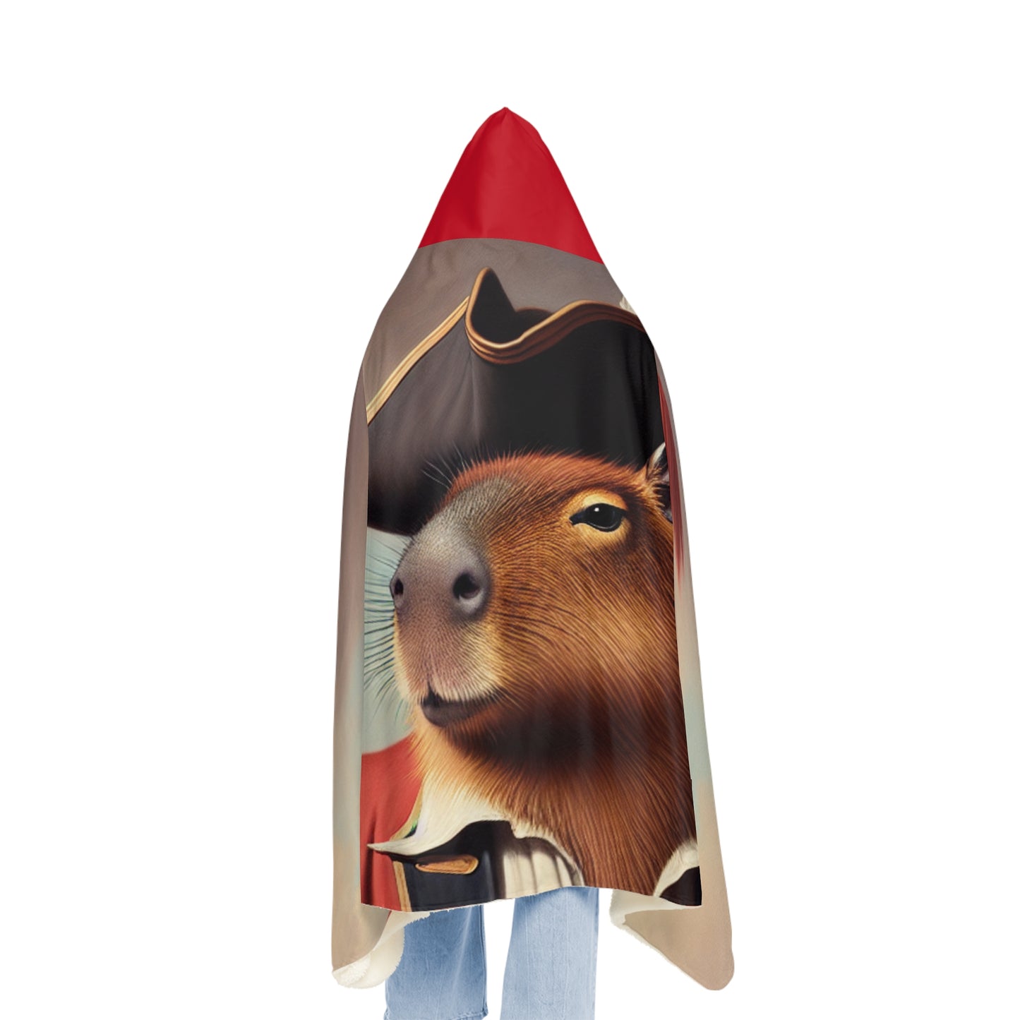 Captain Capybara Snuggle Blanket