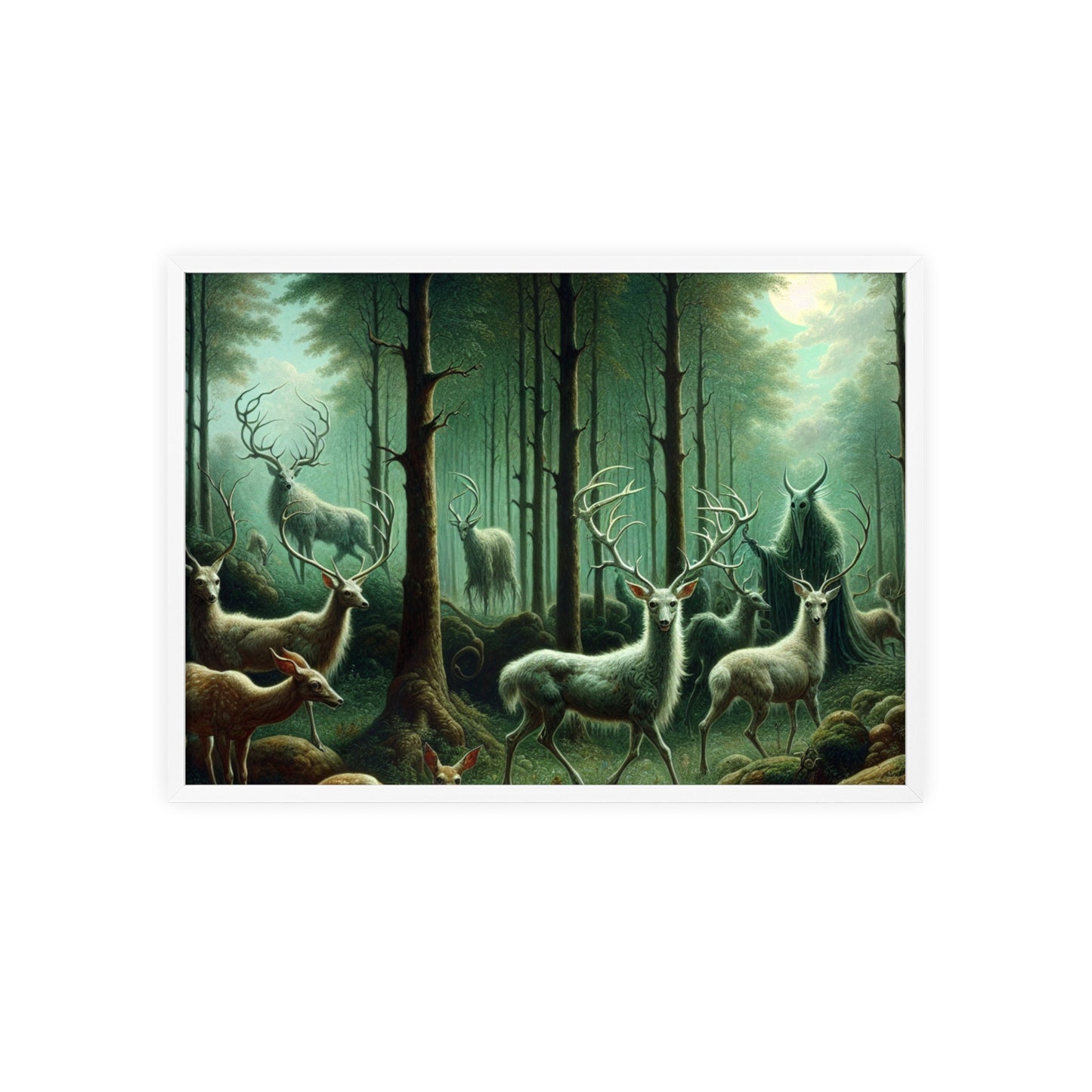 Framed Wendigo Shepherd Poster