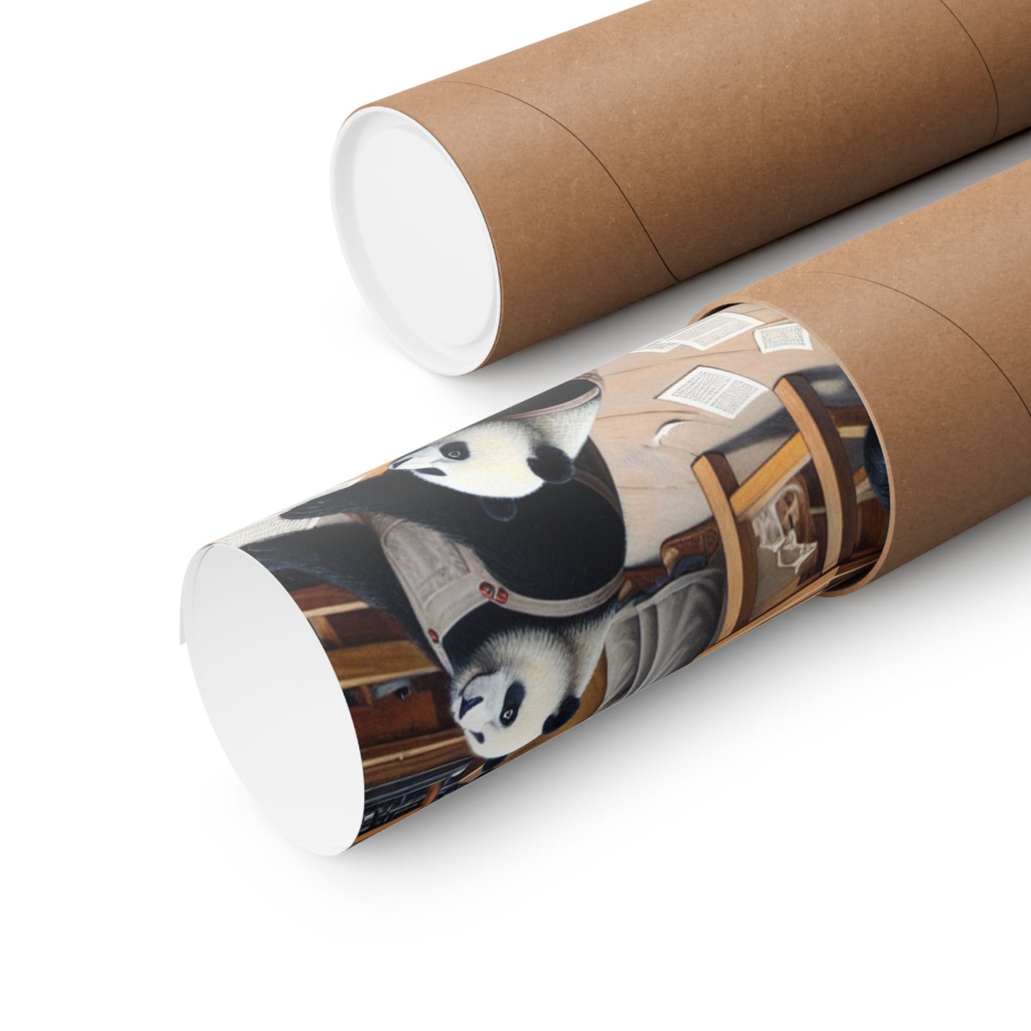 Printing Pandamonium Poster