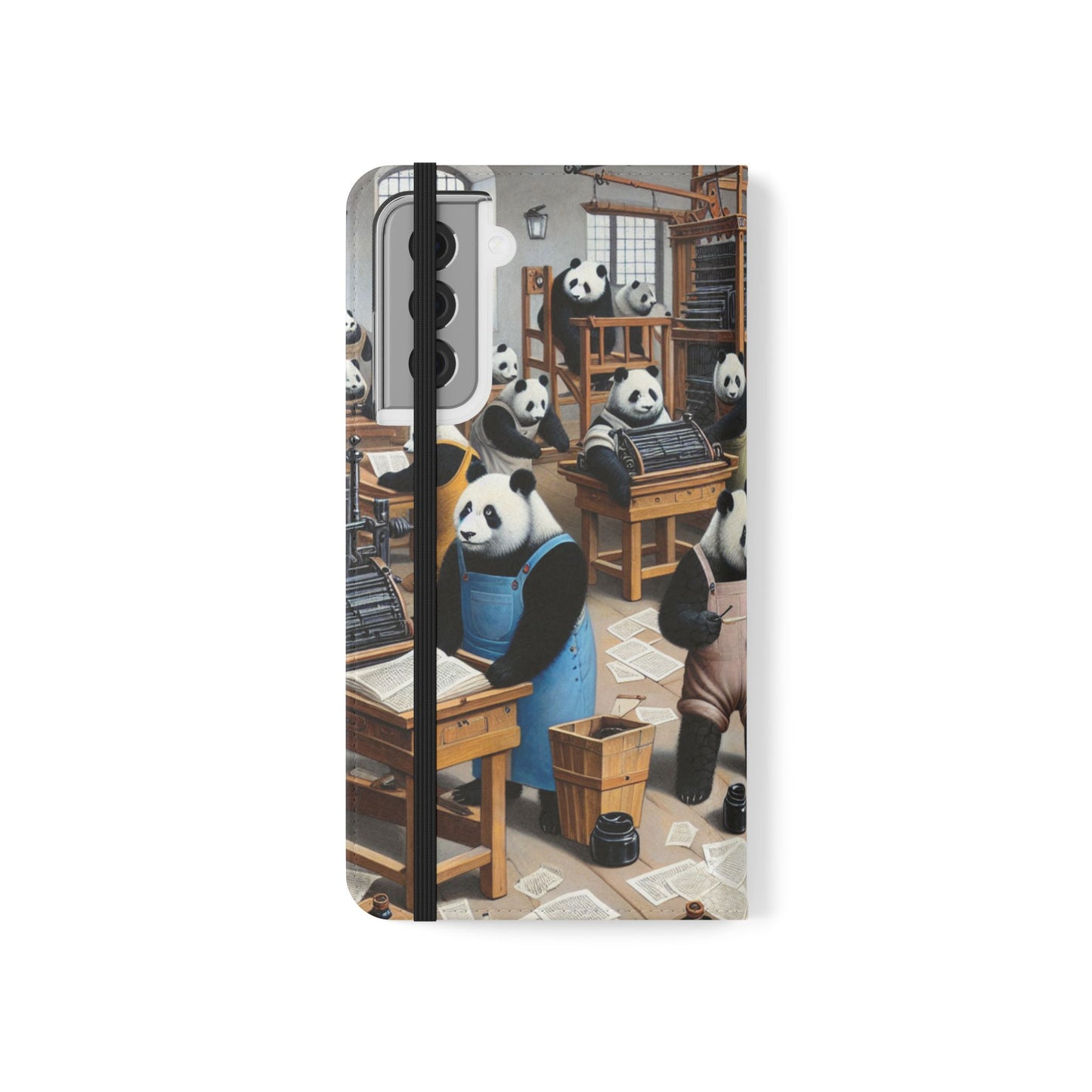 Printing Pandamonium Flip Case - iPhone/Galaxy