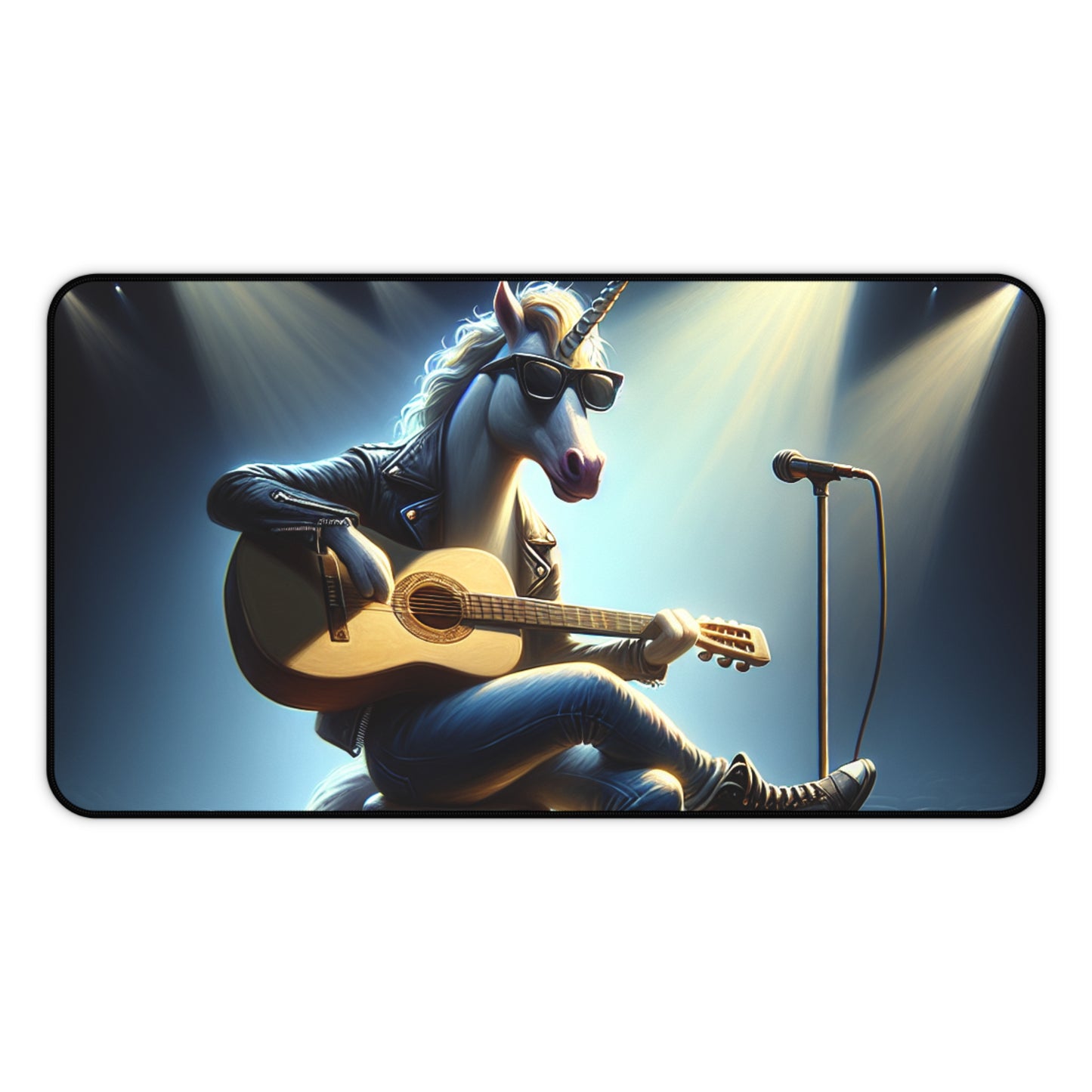 Unicorn Unplugged Desk Mat