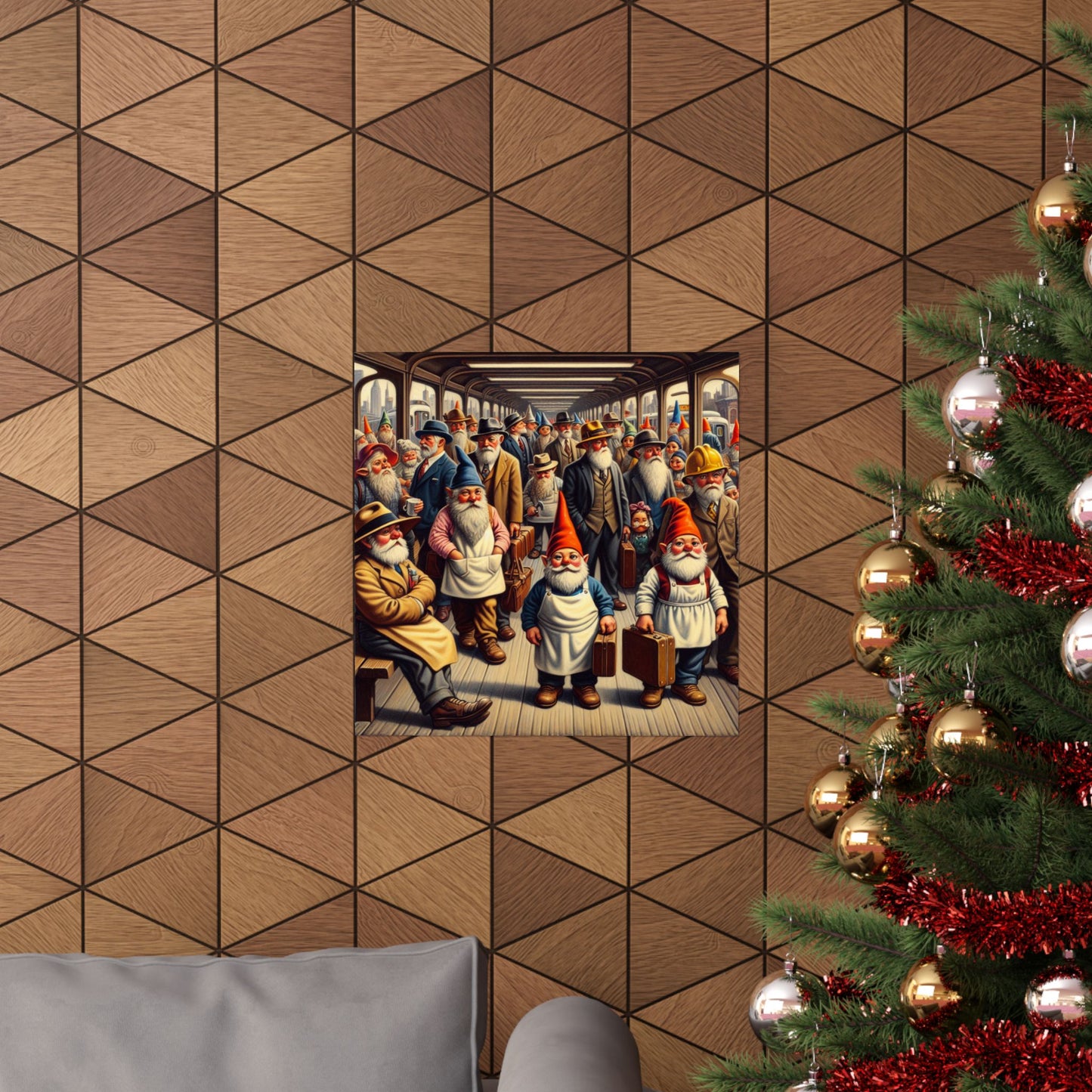 The Gnome-mute Home Poster