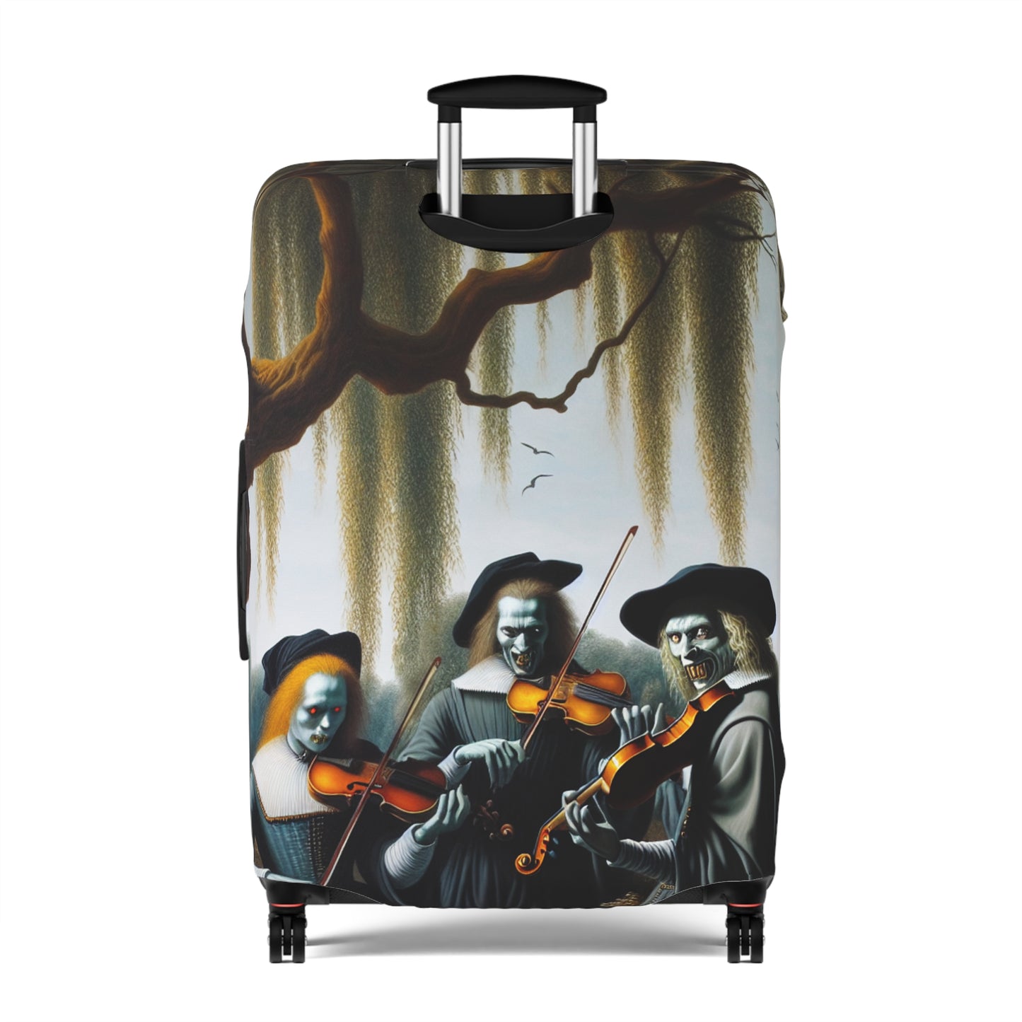 Vermeer's Vampire Violinists Luggage Cover