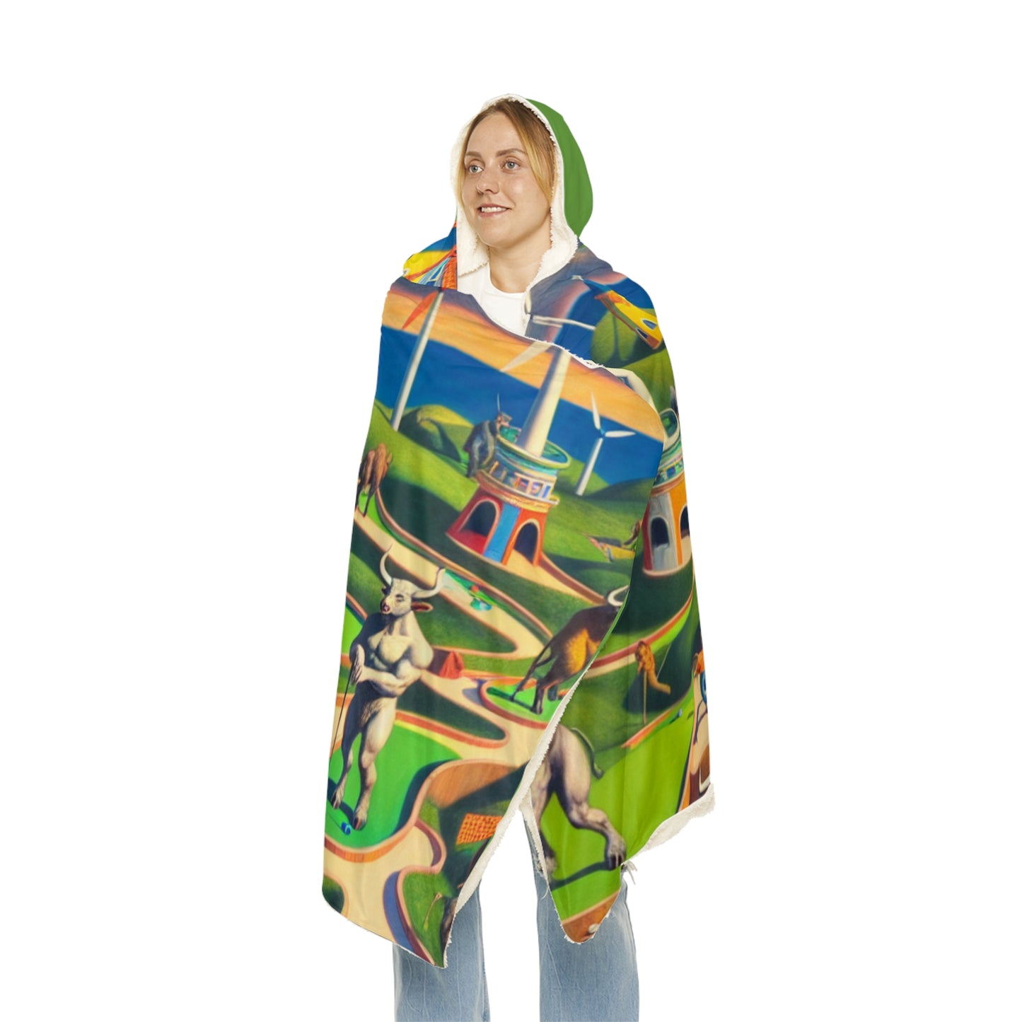 Mini-taur Golf Snuggle Blanket