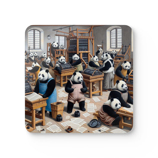 Printing Pandamonium 4pc Coaster Set