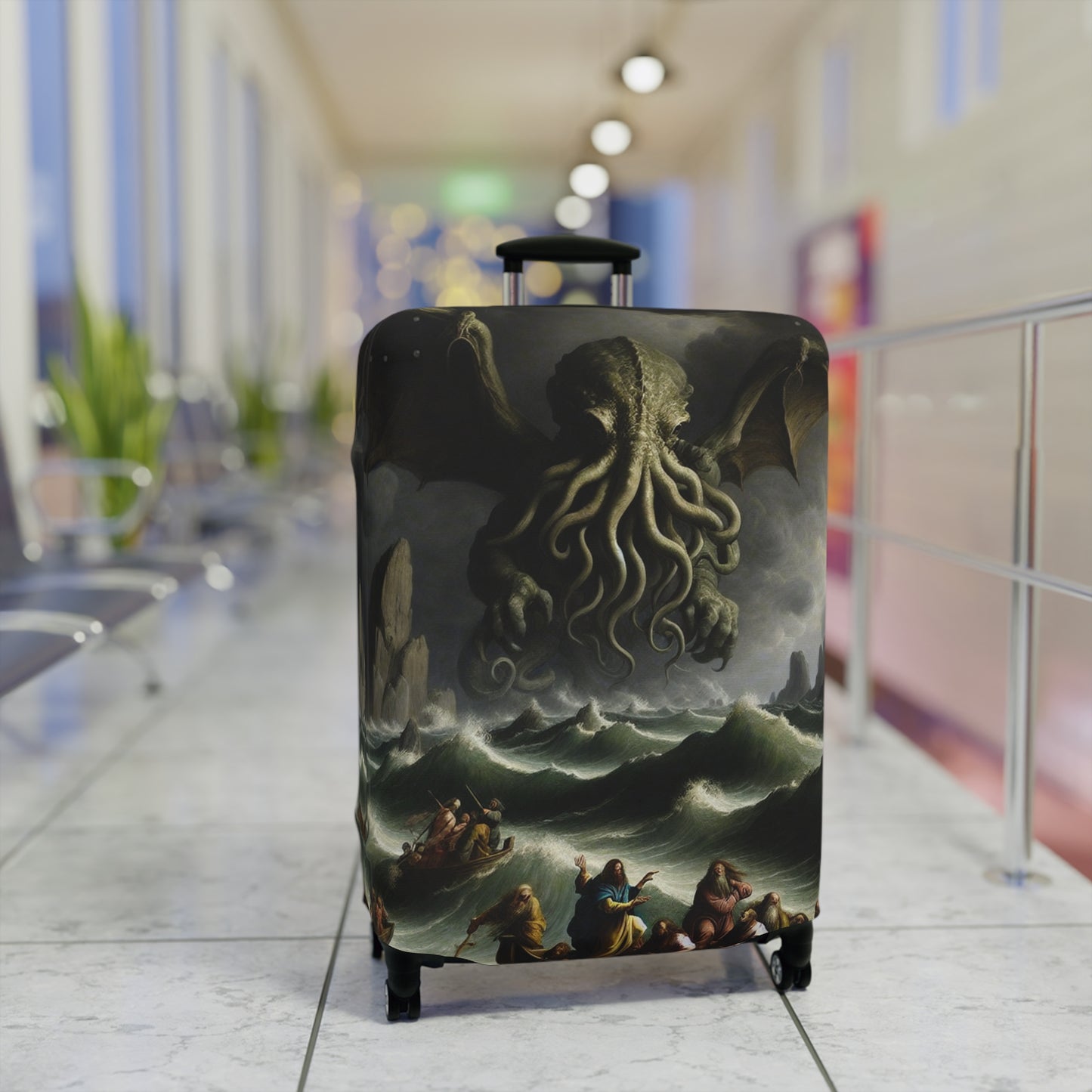 Cthulhu in the Storm Luggage Cover