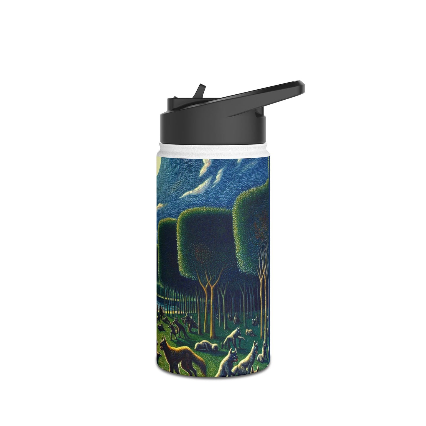 Werewolves at the Waterfront Stainless Steel Water Bottle