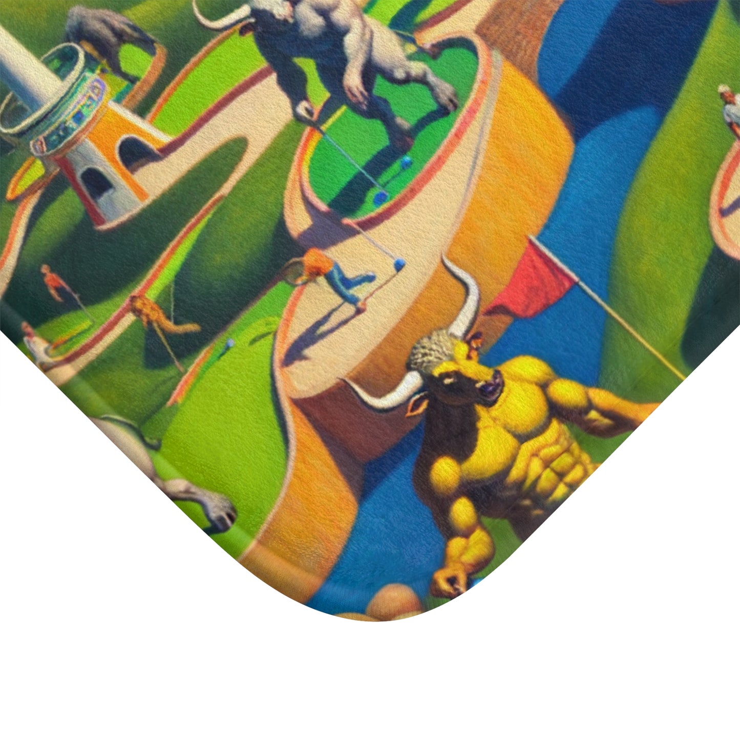 Mini-taur Golf Bath Mat