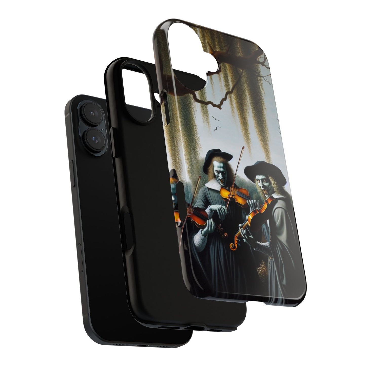 Vermeer's Vampire Violinists Phone Case - IPHONE