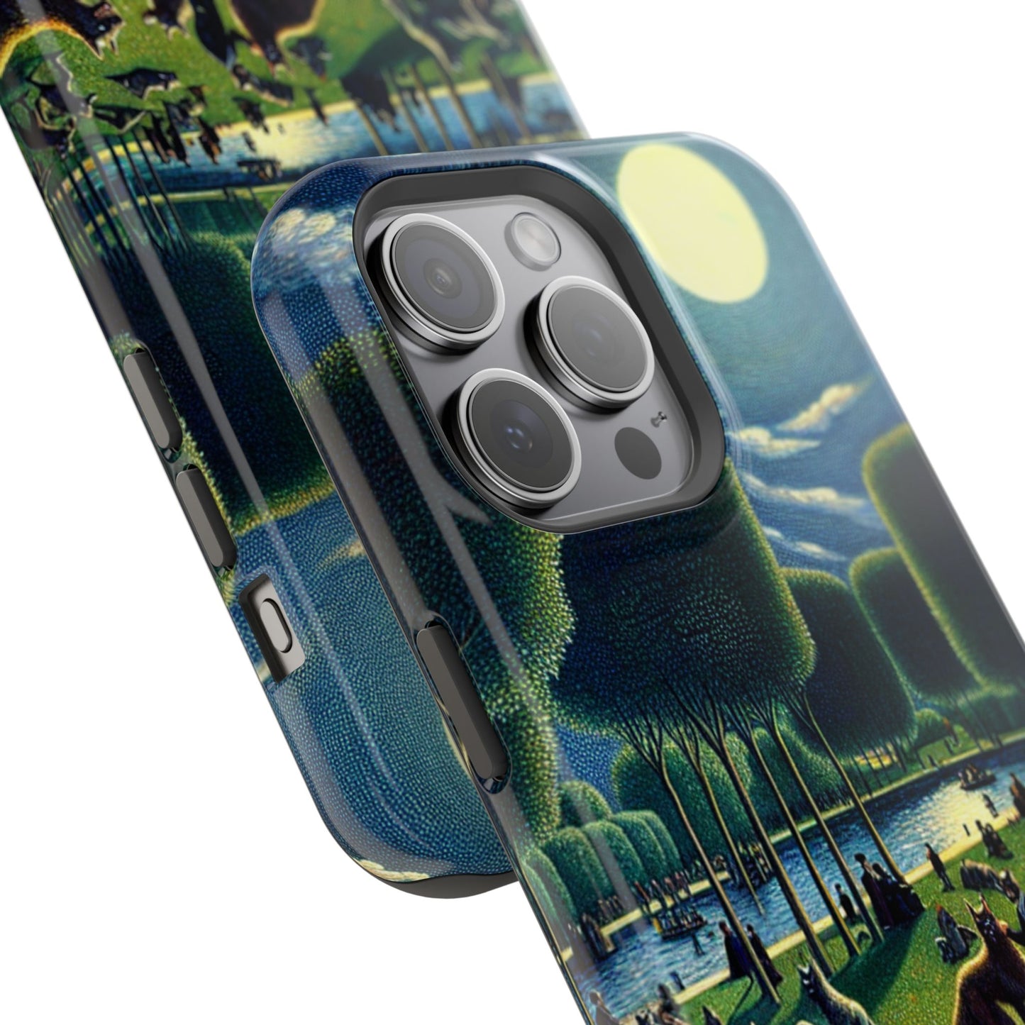 Werewolves at the Waterfront Magnetic iPhone Case