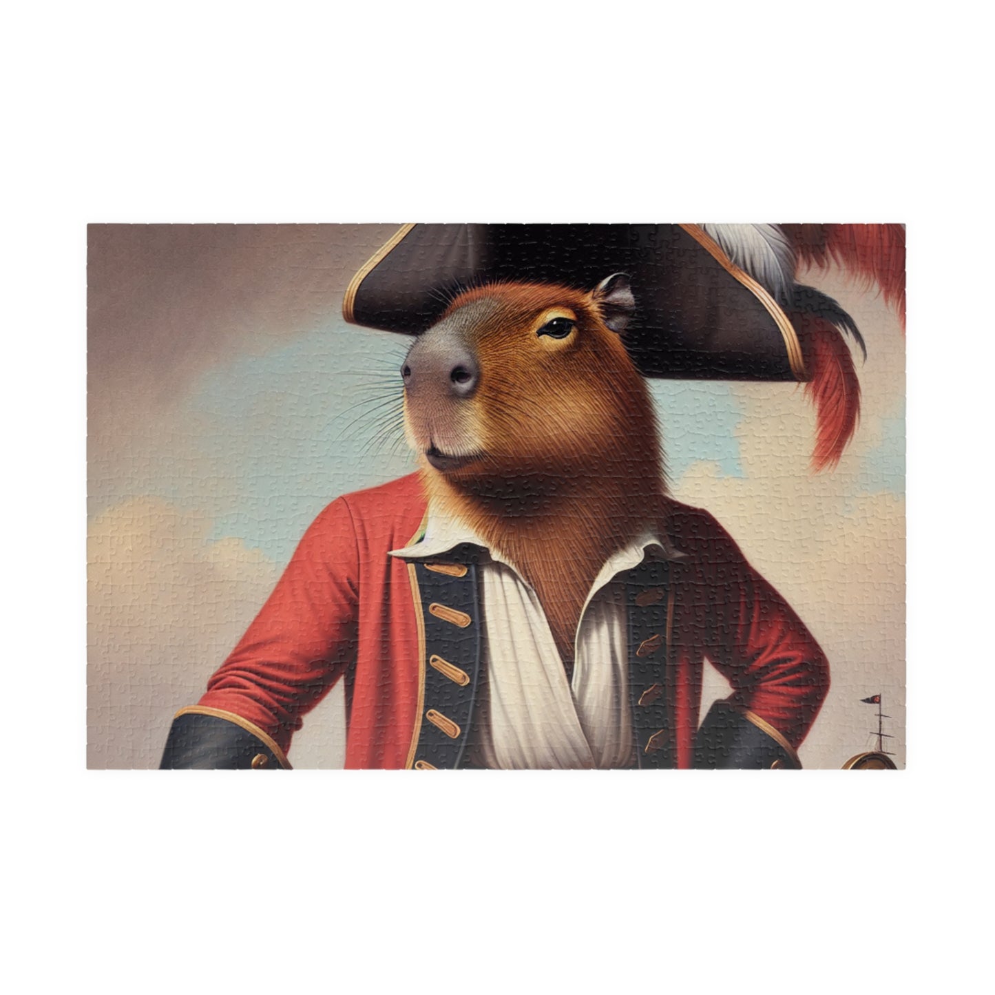 Captain Capybara Puzzle (110, 252, 520, 1014-piece)