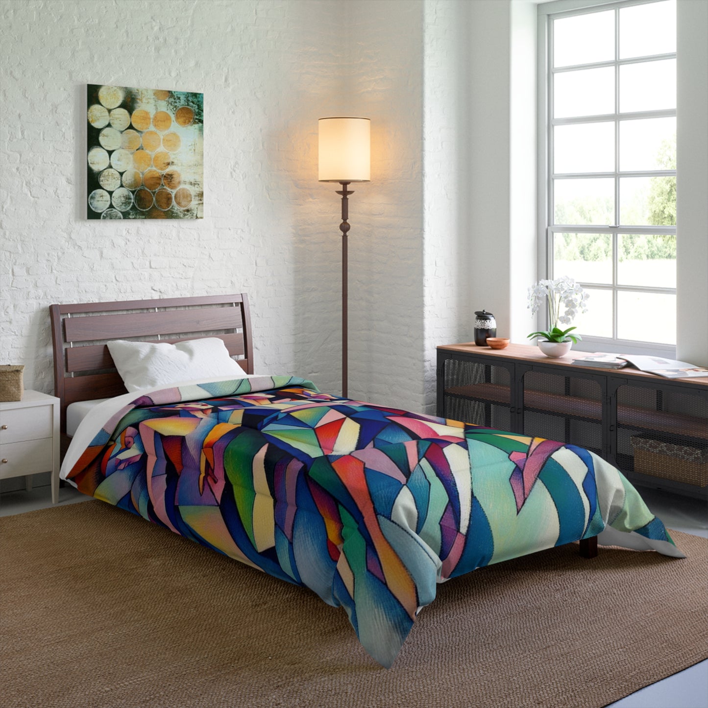 Picasso's Pixies Comforter