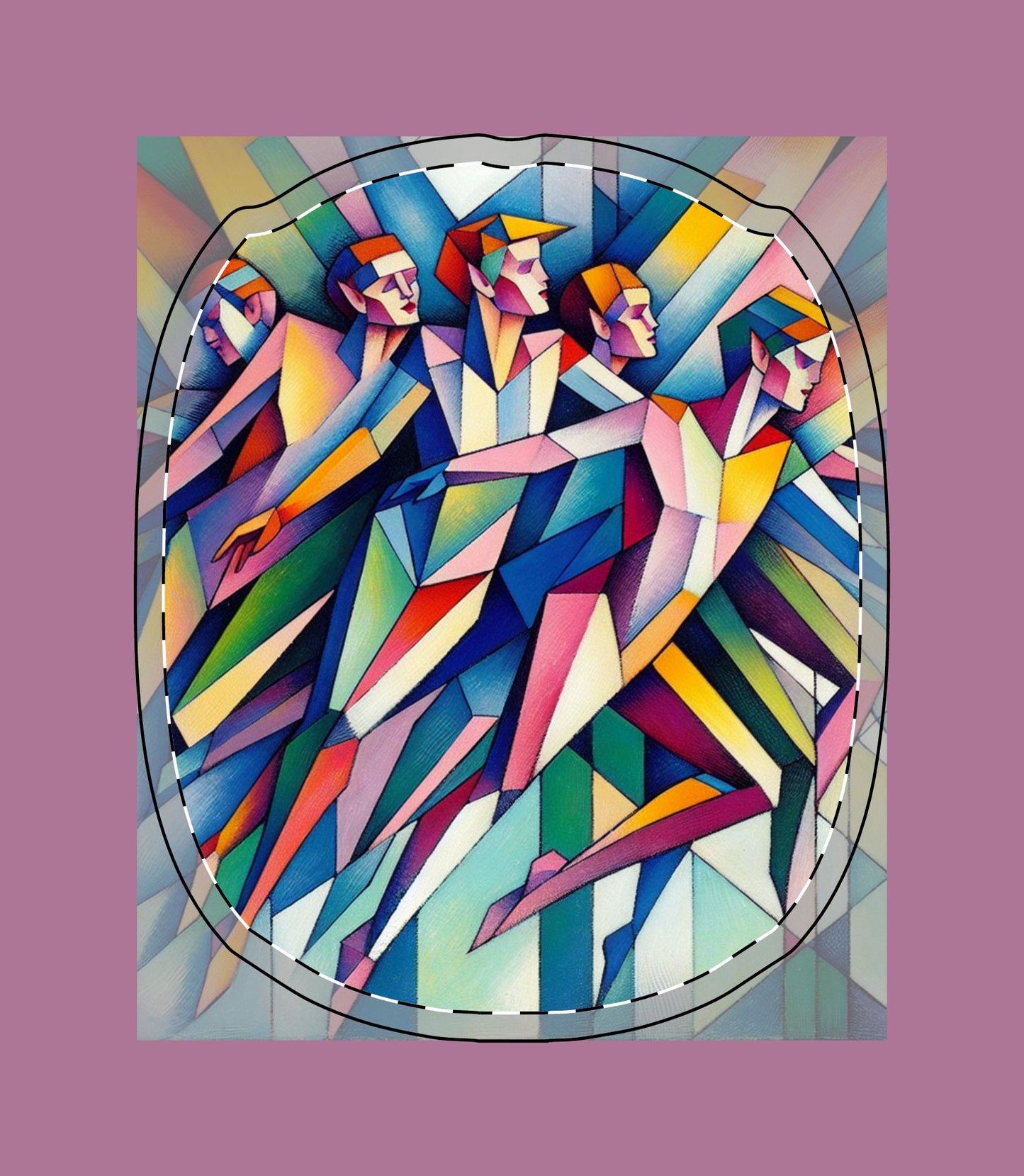 Picasso's Pixies AirPod Max Case