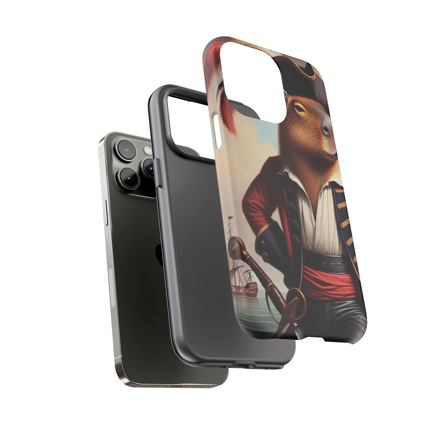 Captain Capybara Phone Case - IPHONE