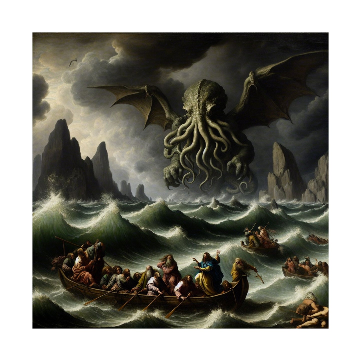 Cthulhu in the Storm Poster