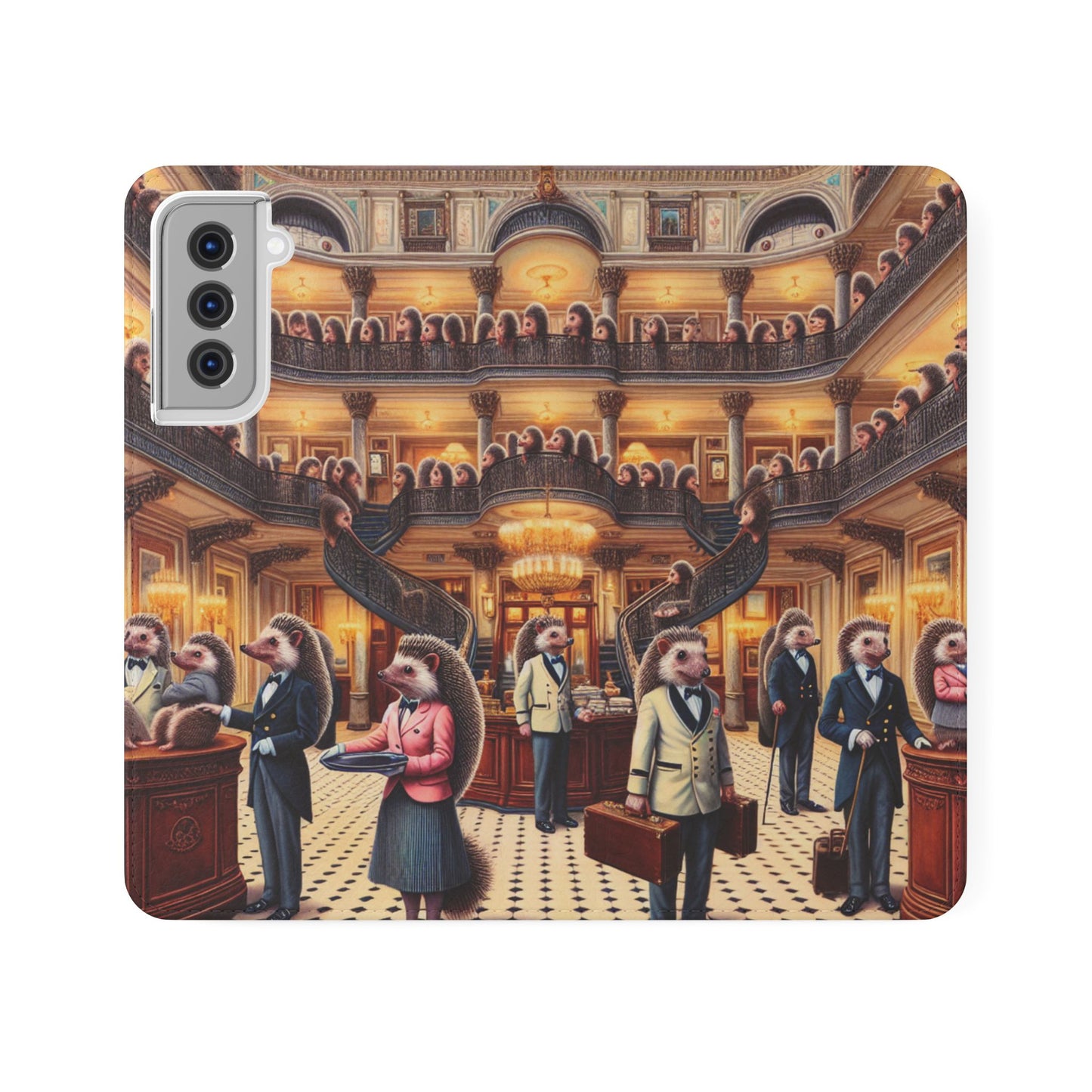 Hedgehog Hotel Flip Case - iPhone/Galaxy