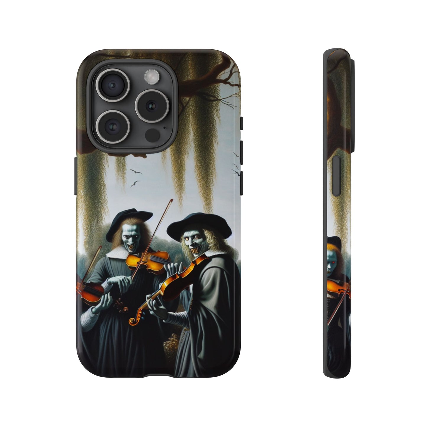 Vermeer's Vampire Violinists Phone Case - IPHONE