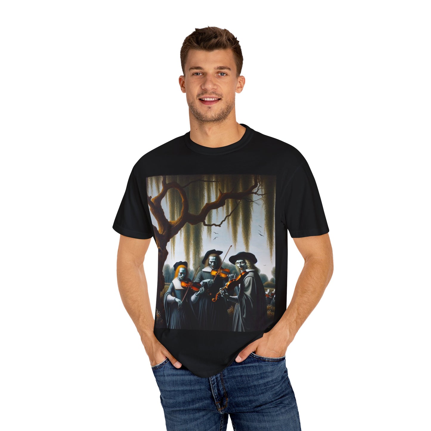 Vermeer's Vampire Violinists T-Shirt