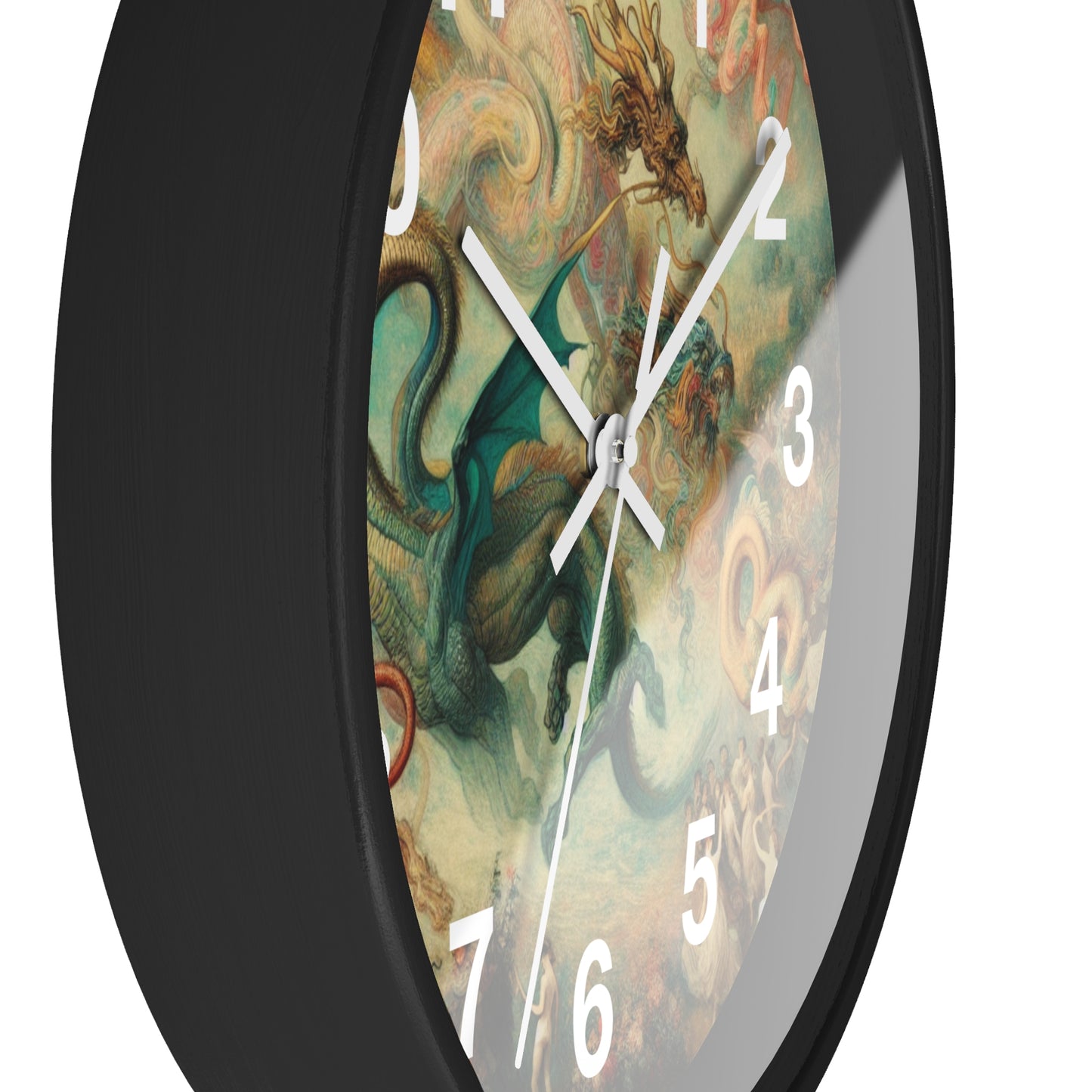 Degas Dreams of Dragons Wall Clock
