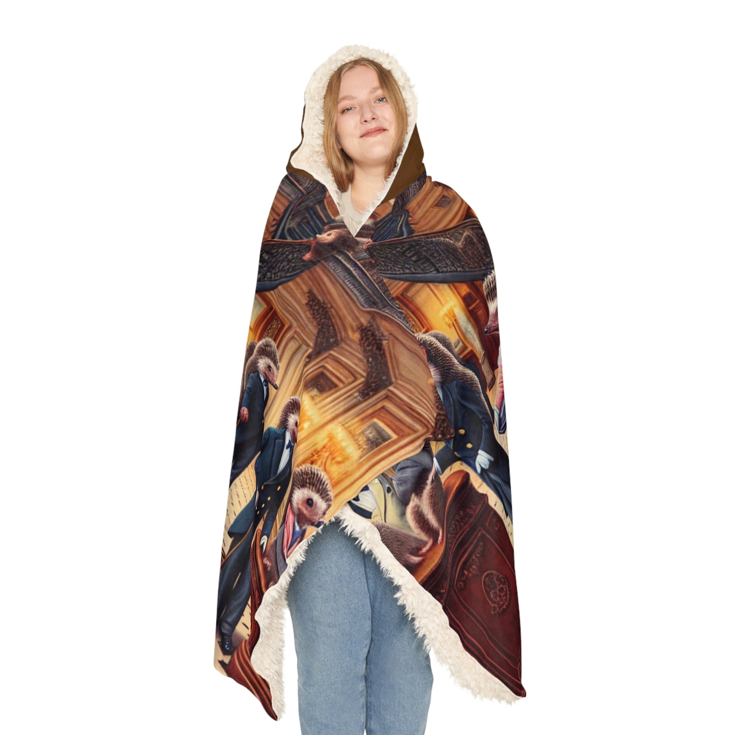 Hedgehog Hotel Snuggle Blanket