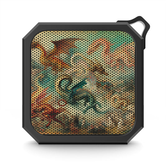 Outdoor Bluetooth Speaker with Degas Dreams of Dragons Design