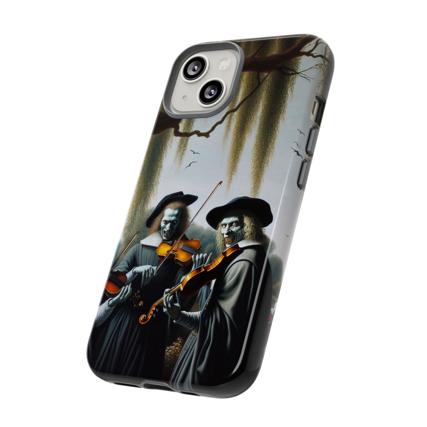 Vermeer's Vampire Violinists Phone Case - IPHONE
