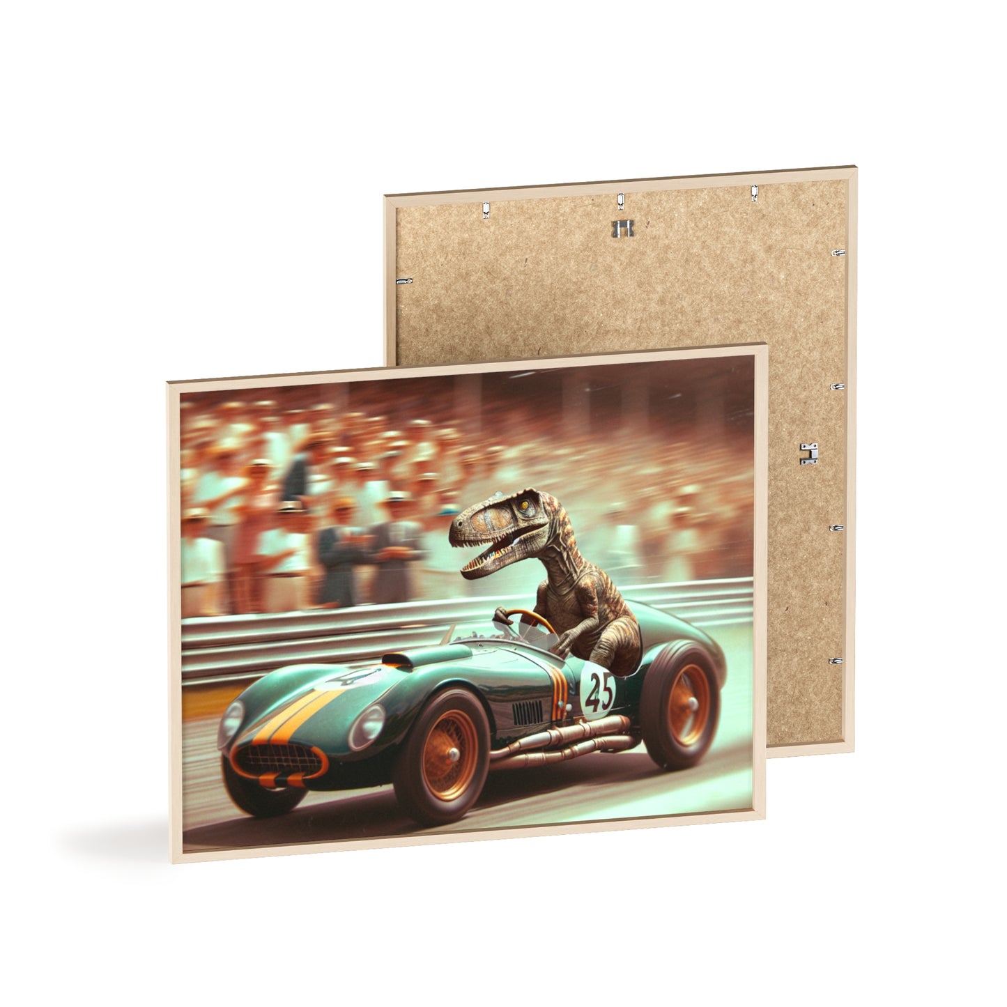 Framed Velocity Raptor Poster