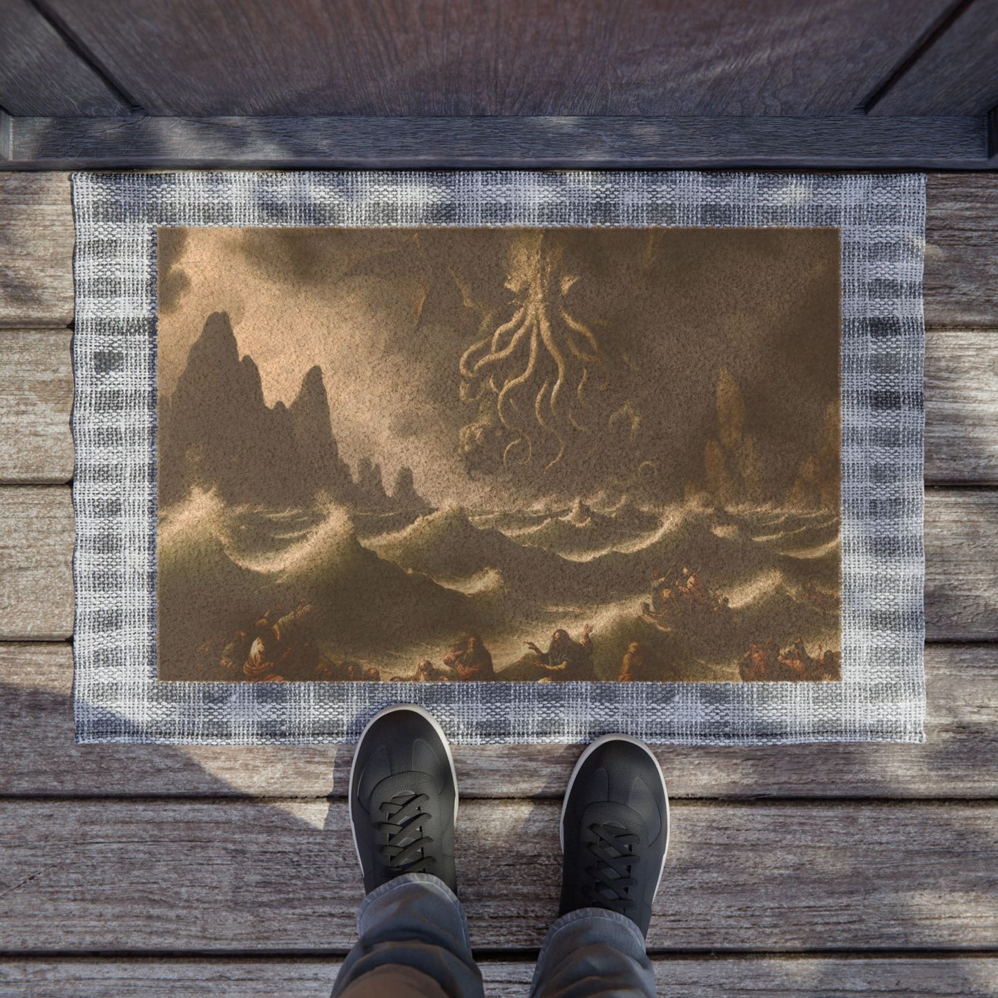 Cthulhu in the Storm Doormat
