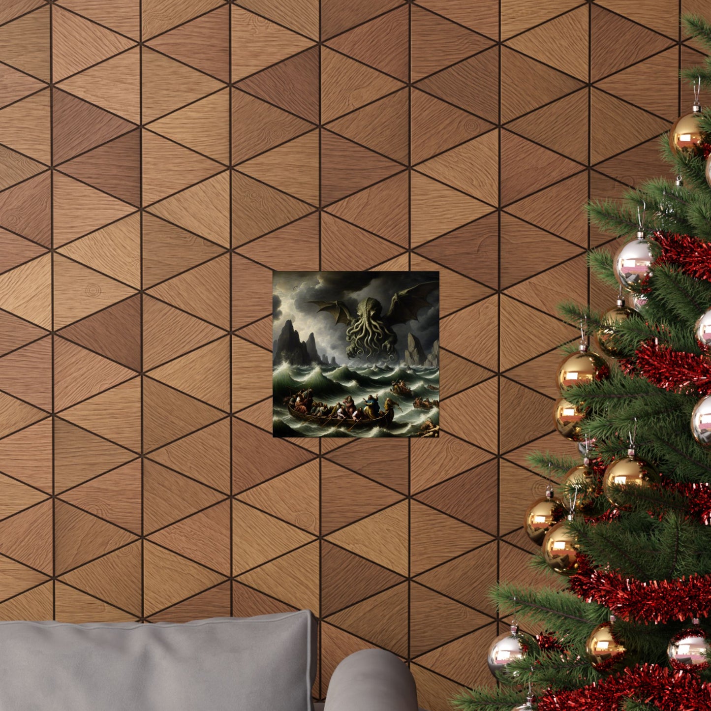 Cthulhu in the Storm Poster