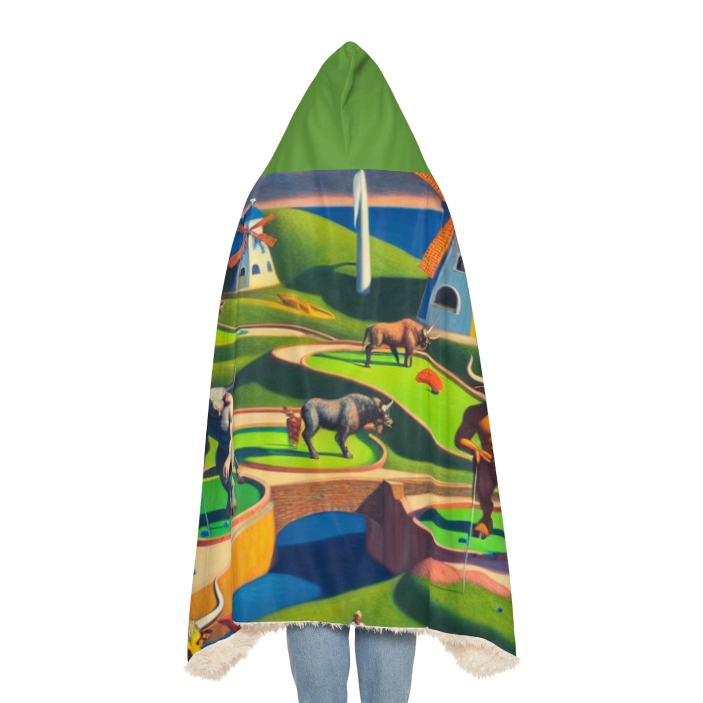 Mini-taur Golf Snuggle Blanket