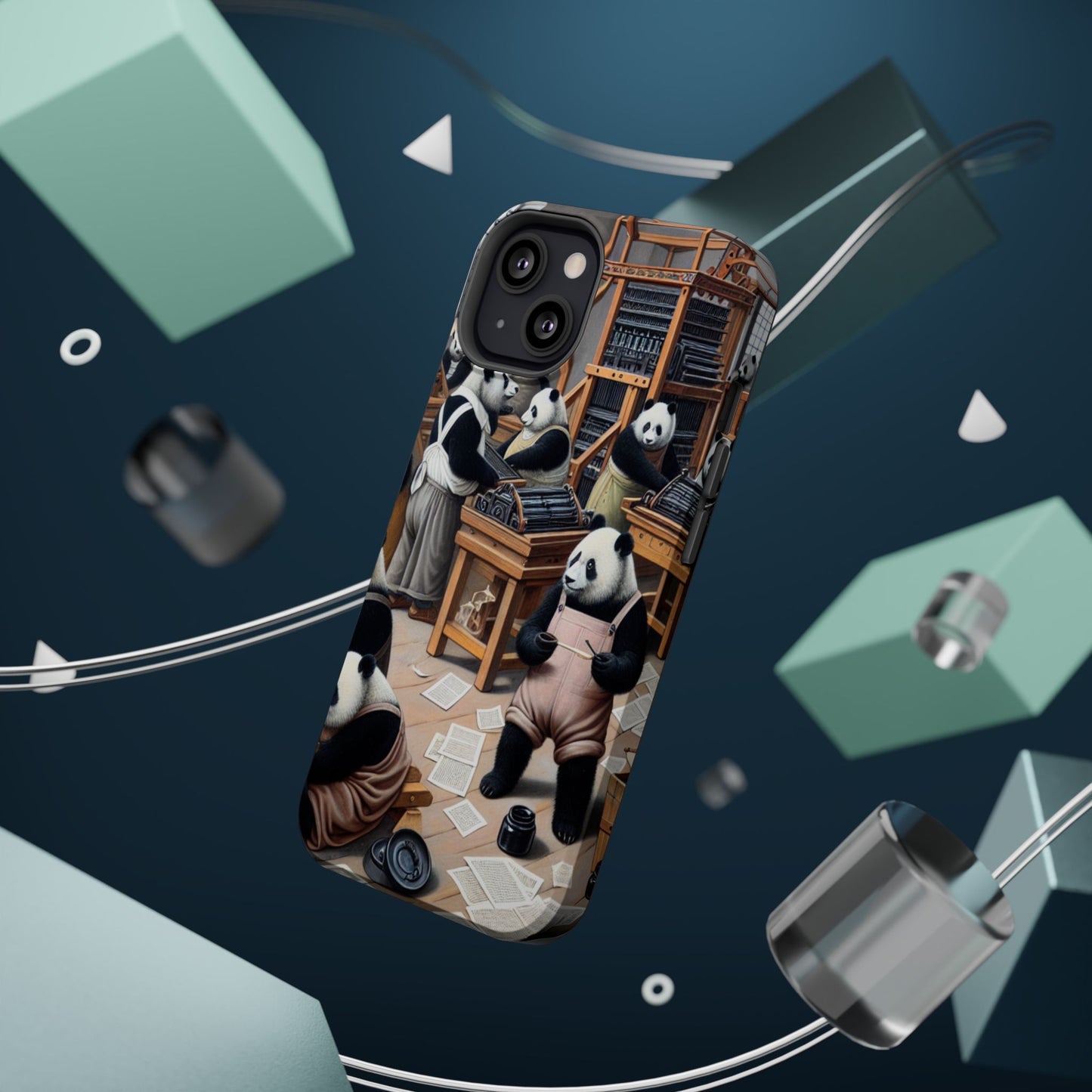 Printing Pandamonium Magnetic iPhone Case