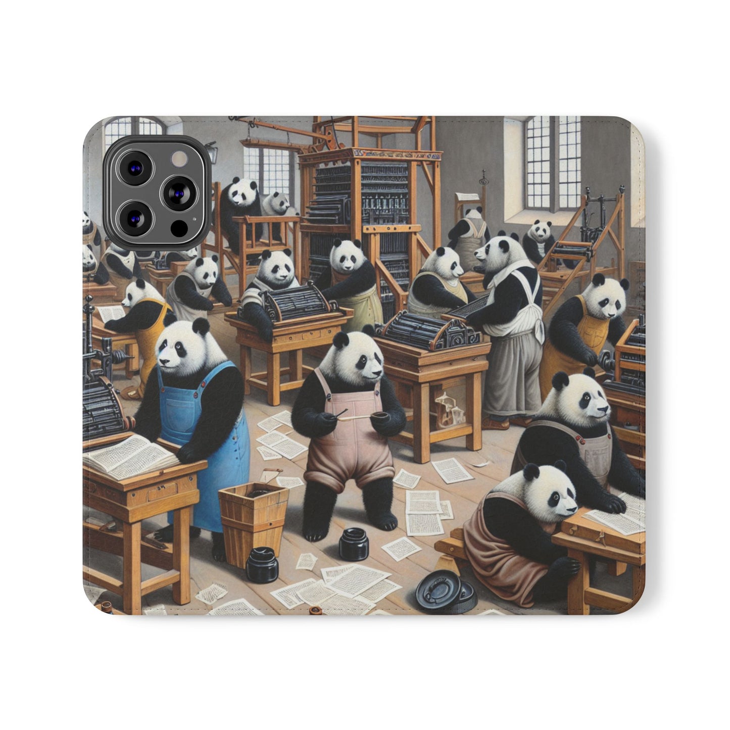 Printing Pandamonium Flip Case - iPhone/Galaxy