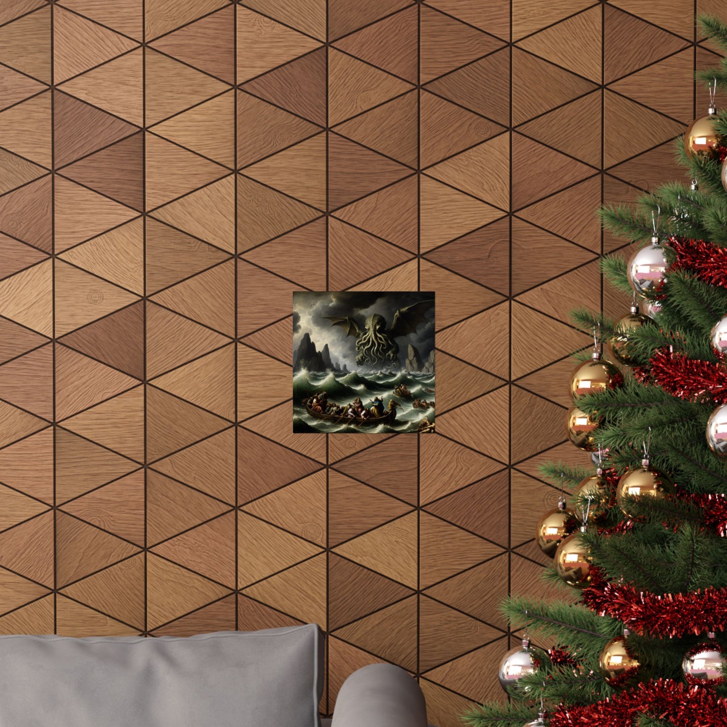 Cthulhu in the Storm Poster