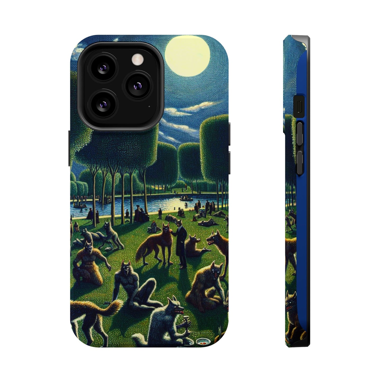Werewolves at the Waterfront Magnetic iPhone Case