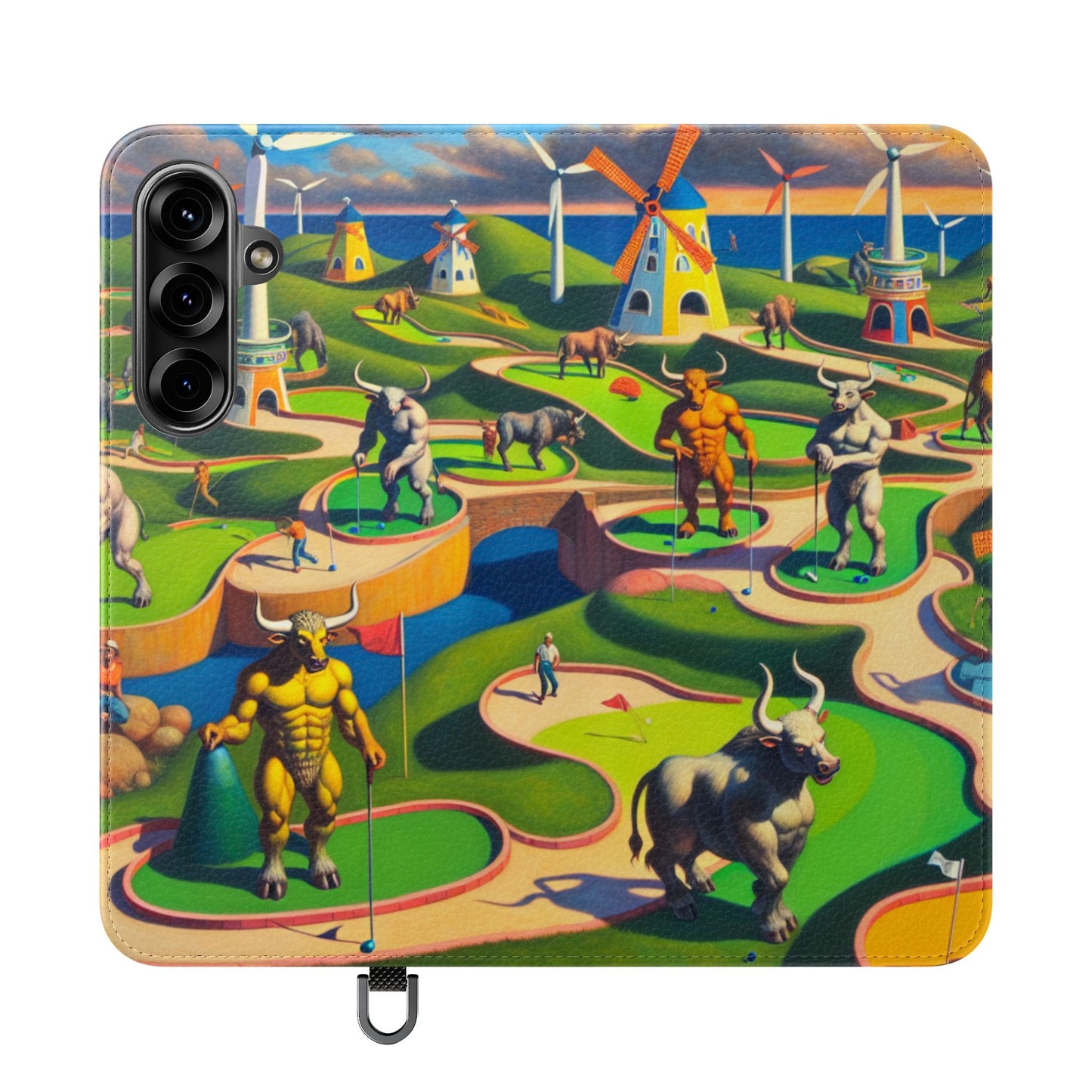 Mini-taur Golf Flip Case - iPhone/Galaxy