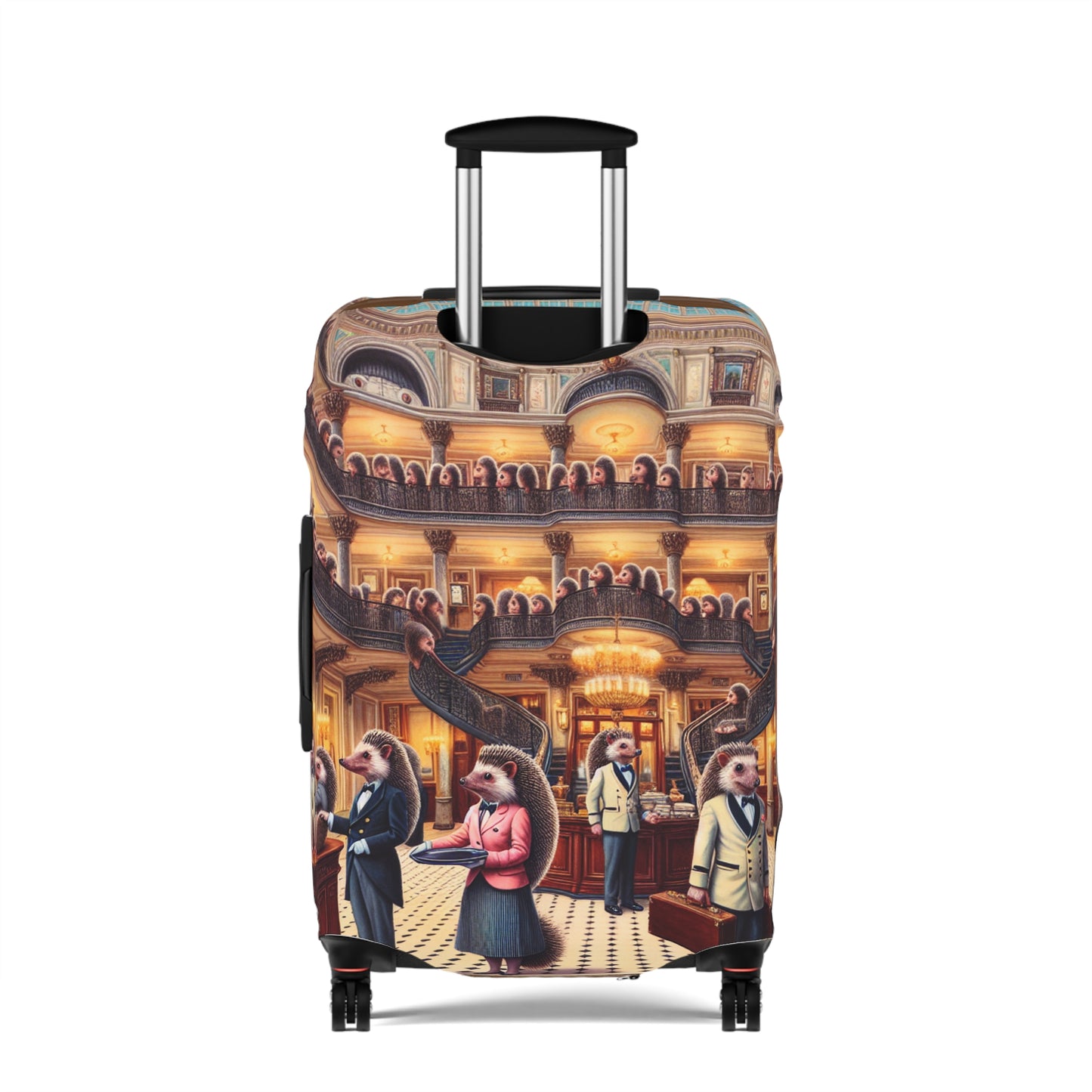 Hedgehog Hotel Luggage Cover