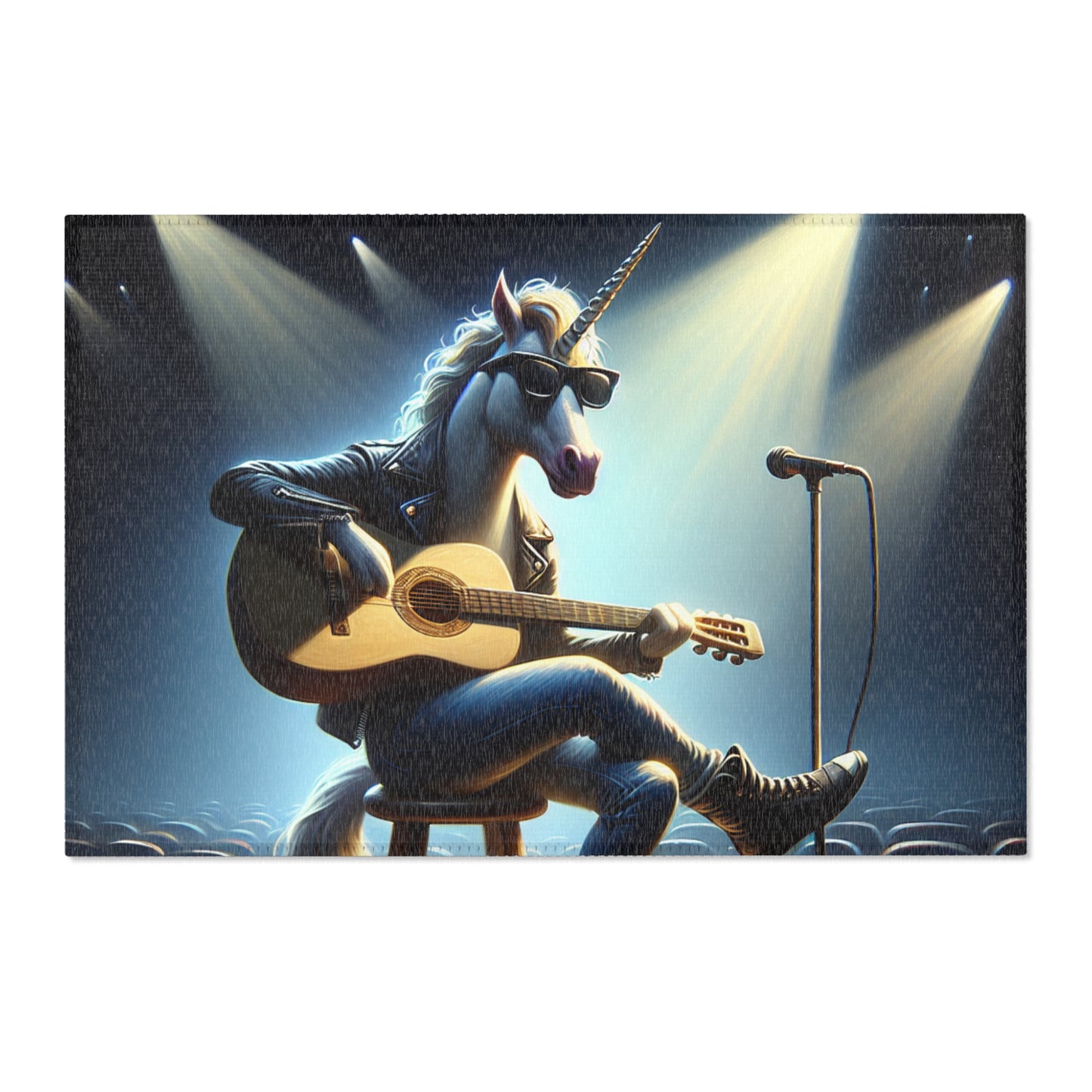 Unicorn Unplugged Area Rug - HORIZONTAL