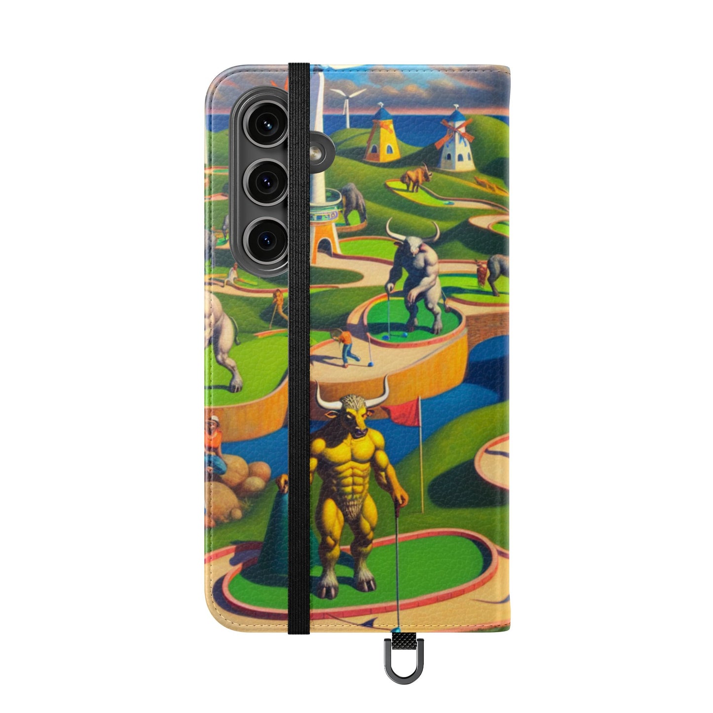 Mini-taur Golf Flip Case - iPhone/Galaxy