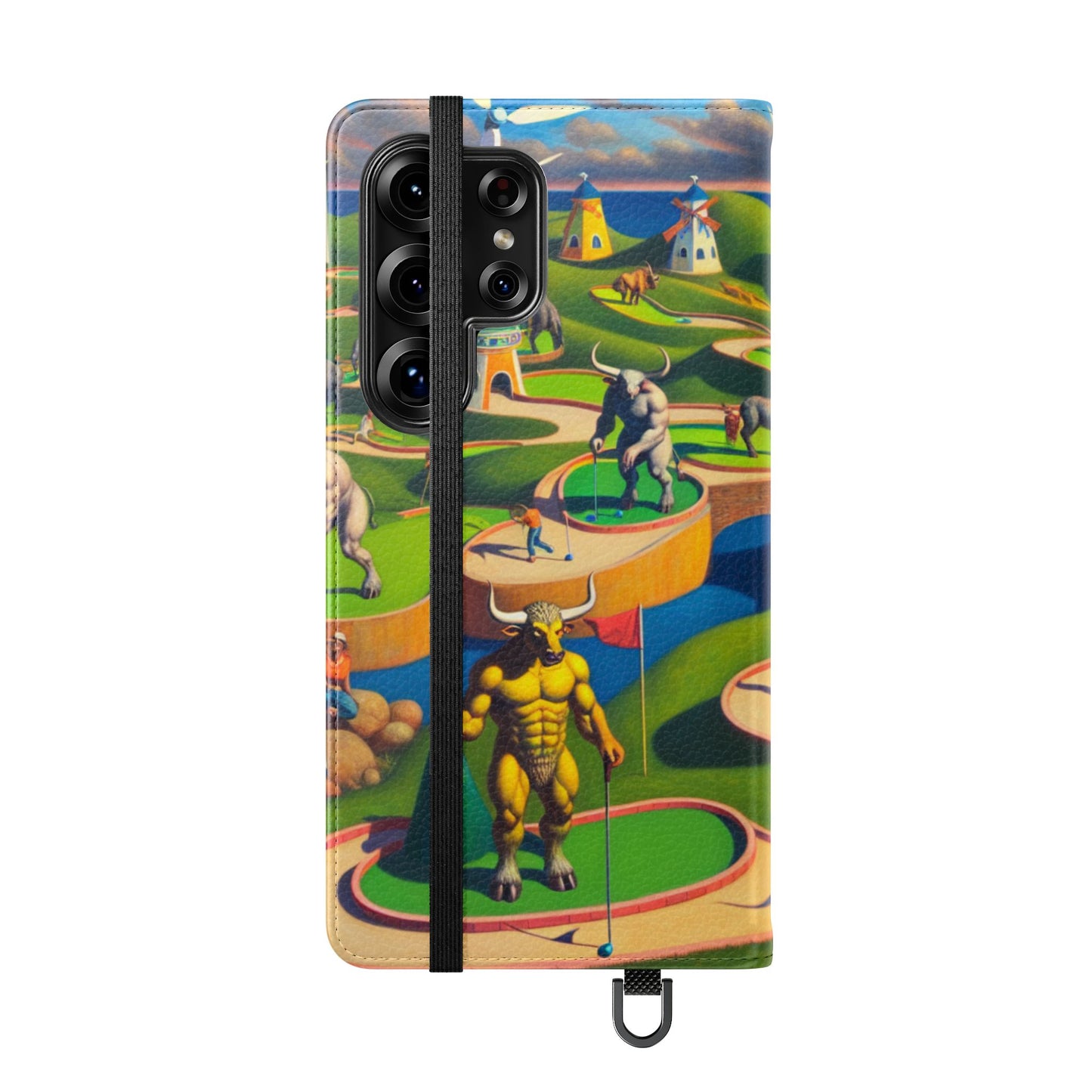Mini-taur Golf Flip Case - iPhone/Galaxy