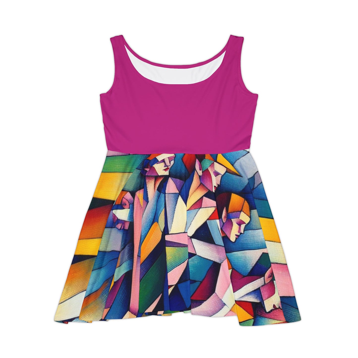 Picasso's Pixies Skater Dress