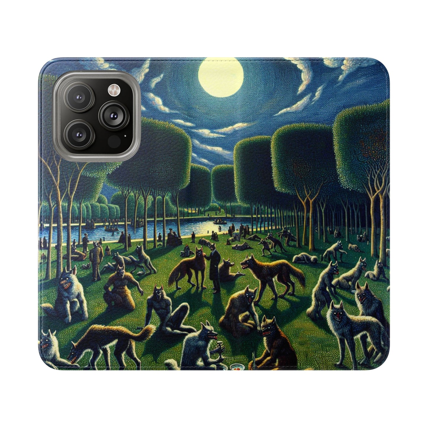 Werewolves at the Waterfront Flip Case - iPhone/Galaxy