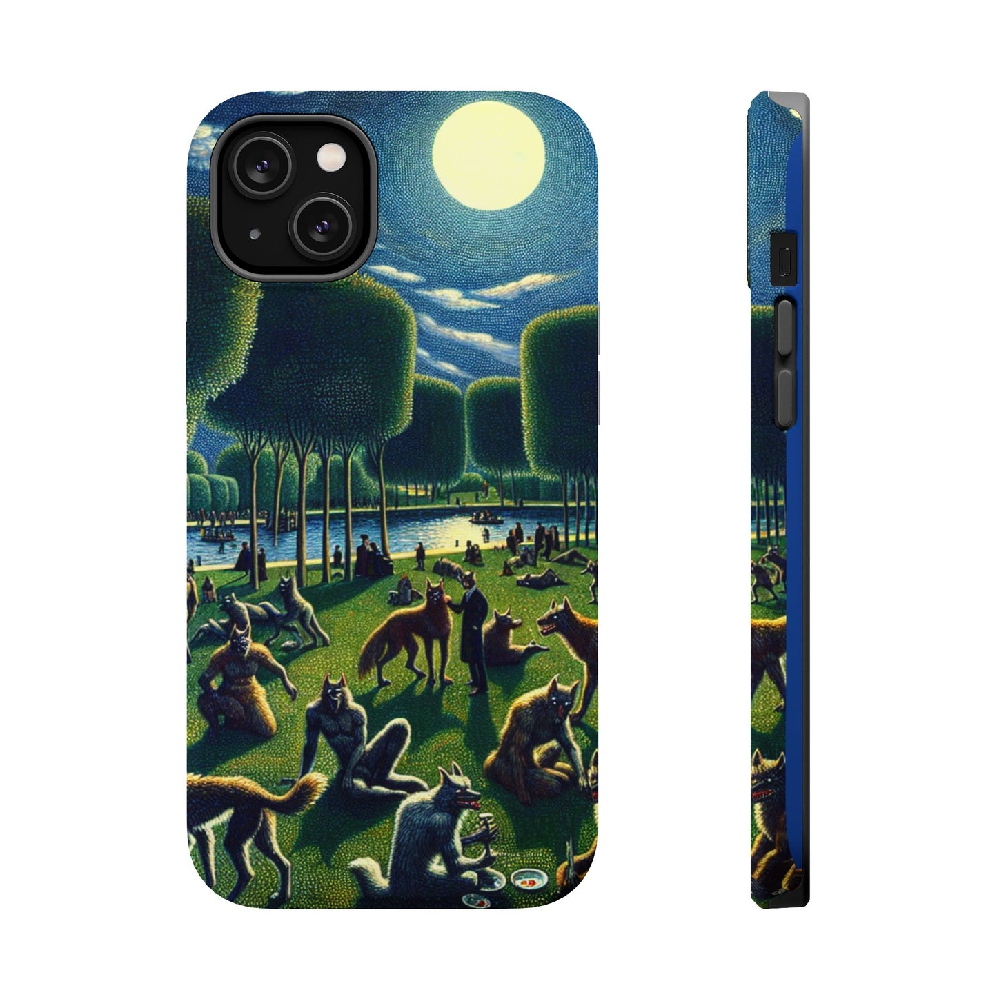 Werewolves at the Waterfront Magnetic iPhone Case