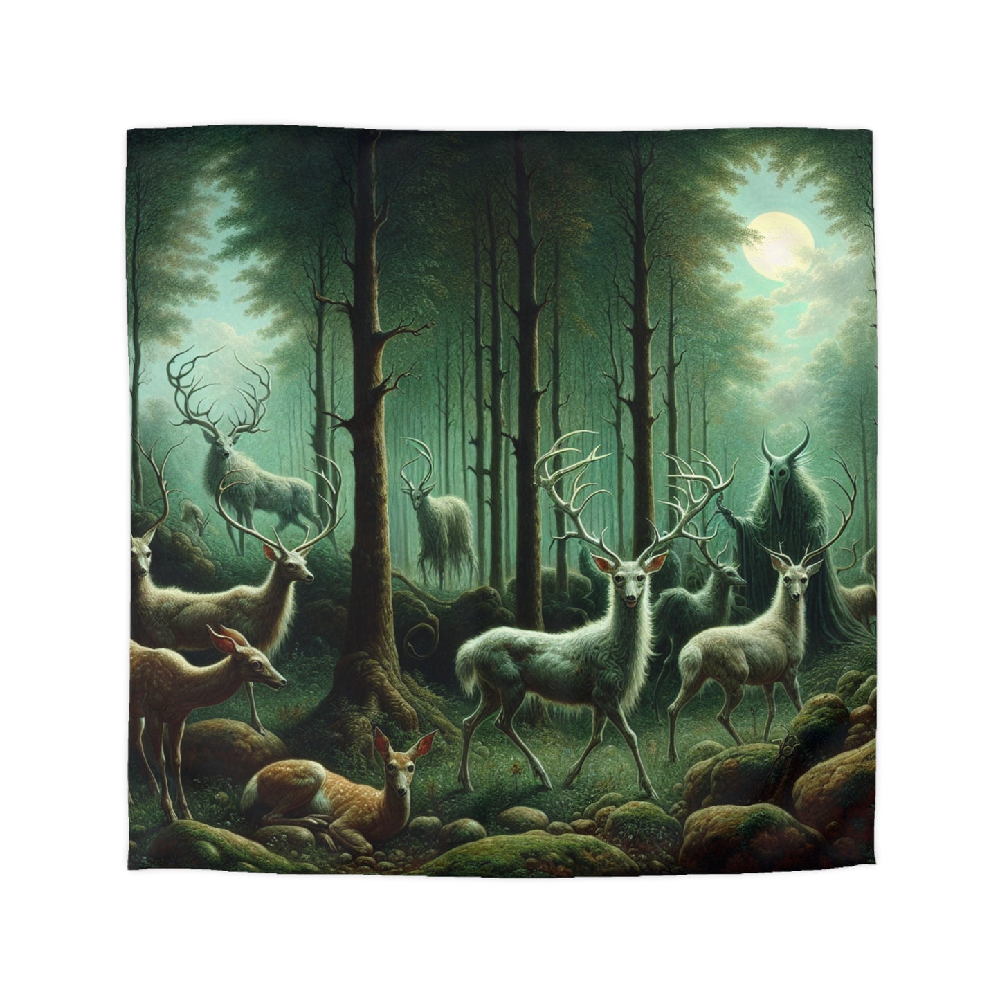 Wendigo Shepherd Microfiber Duvet Cover