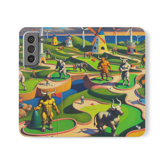 Mini-taur Golf Flip Case - iPhone/Galaxy