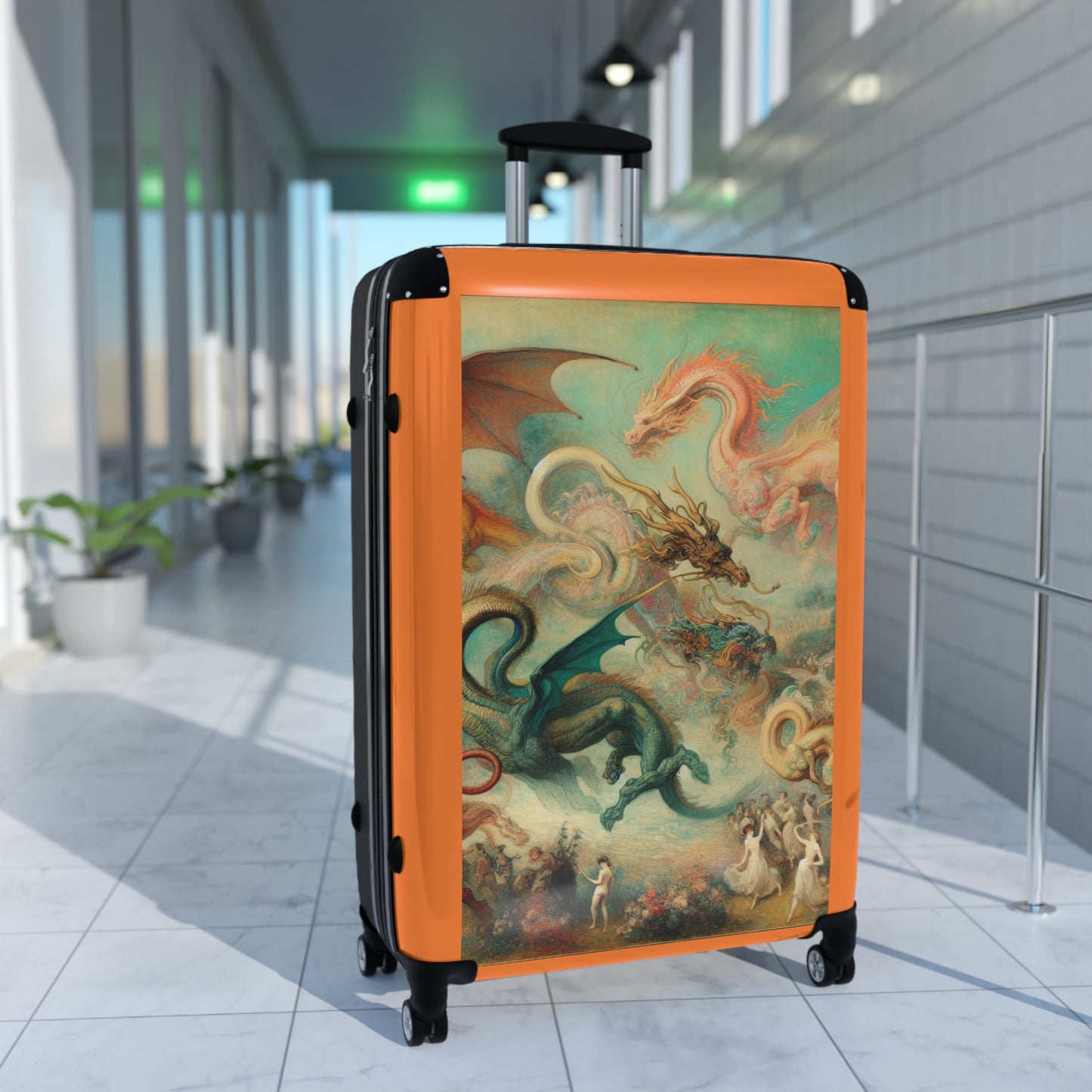 Degas Dreams of Dragons Suitcase