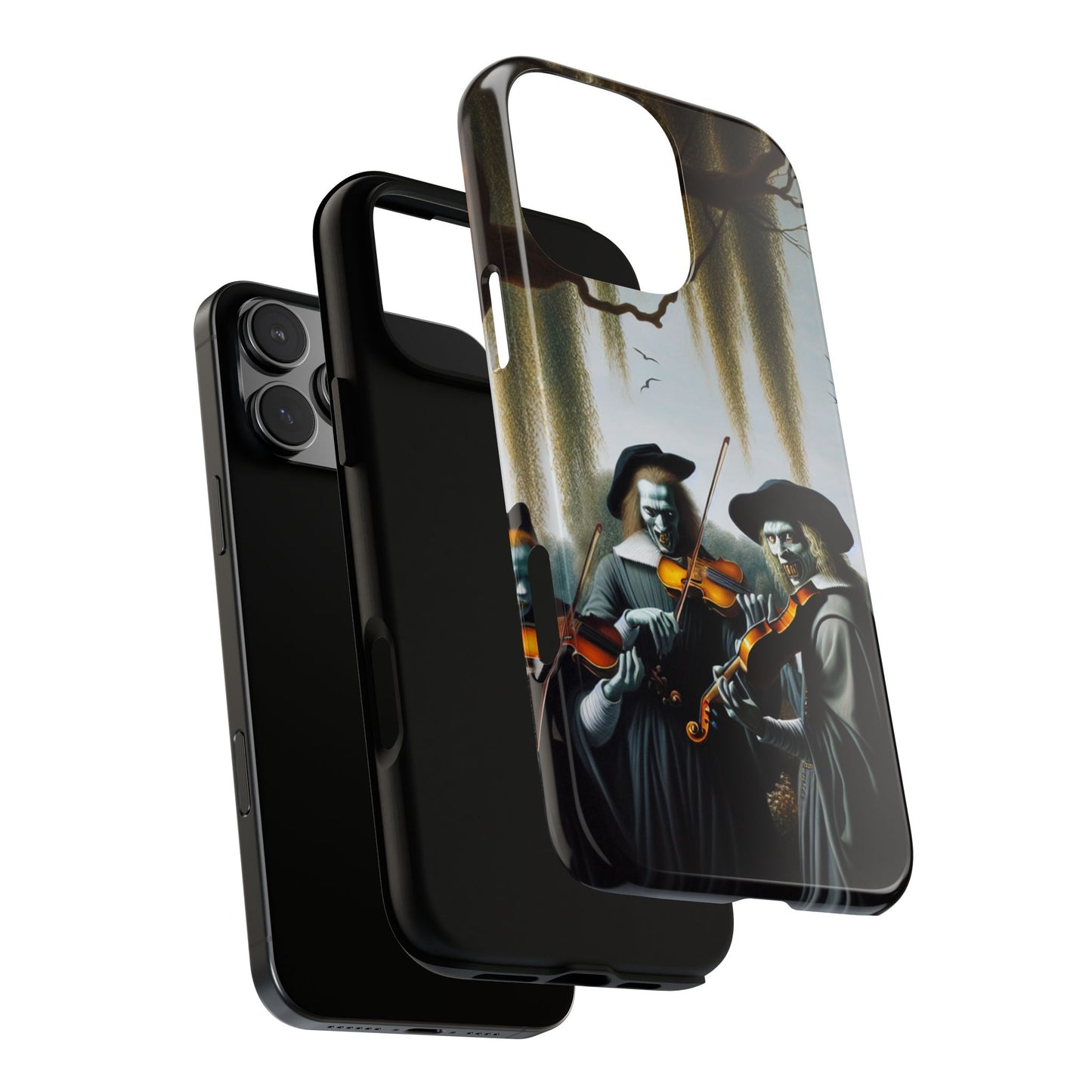 Vermeer's Vampire Violinists Phone Case - IPHONE