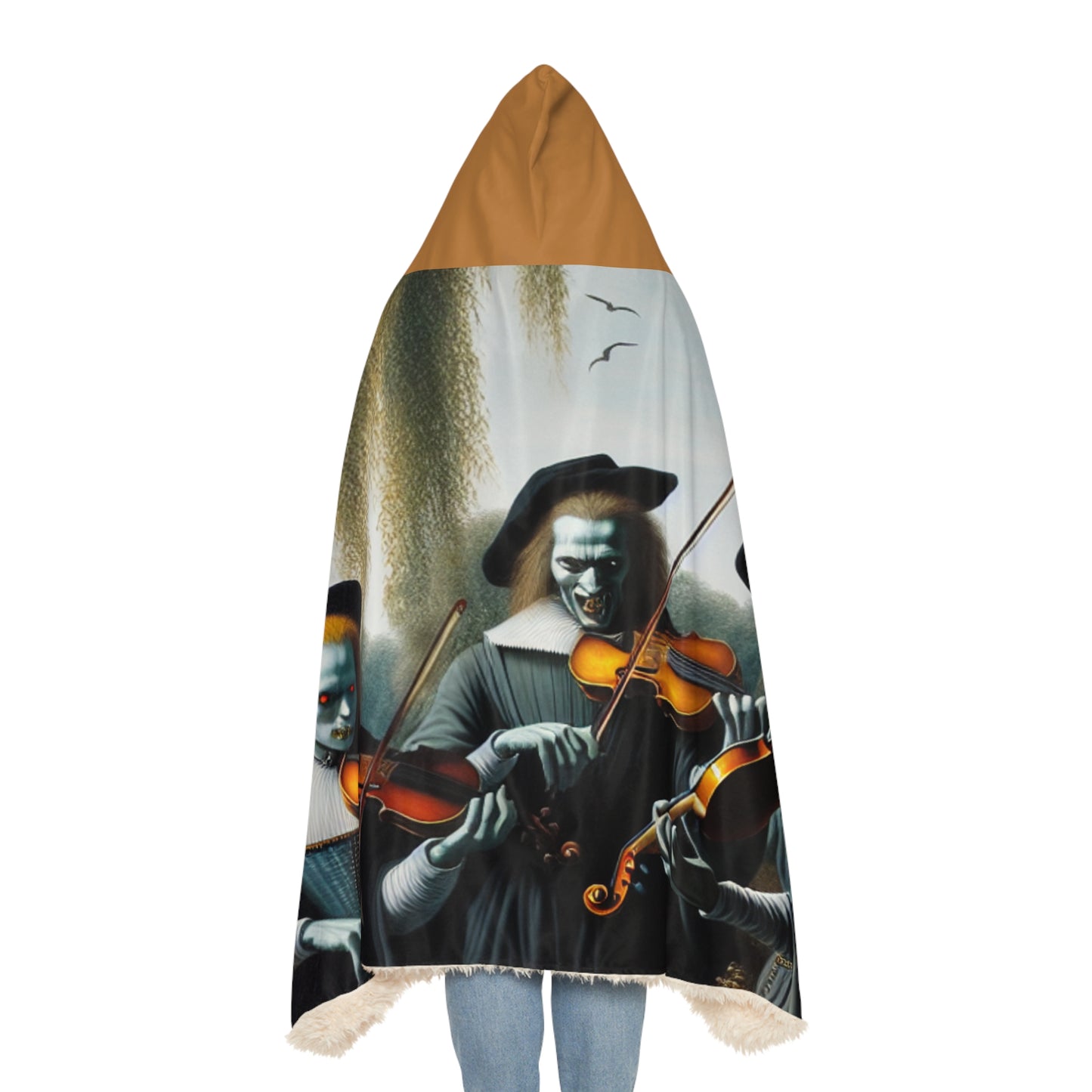 Vermeer's Vampire Violinists Snuggle Blanket